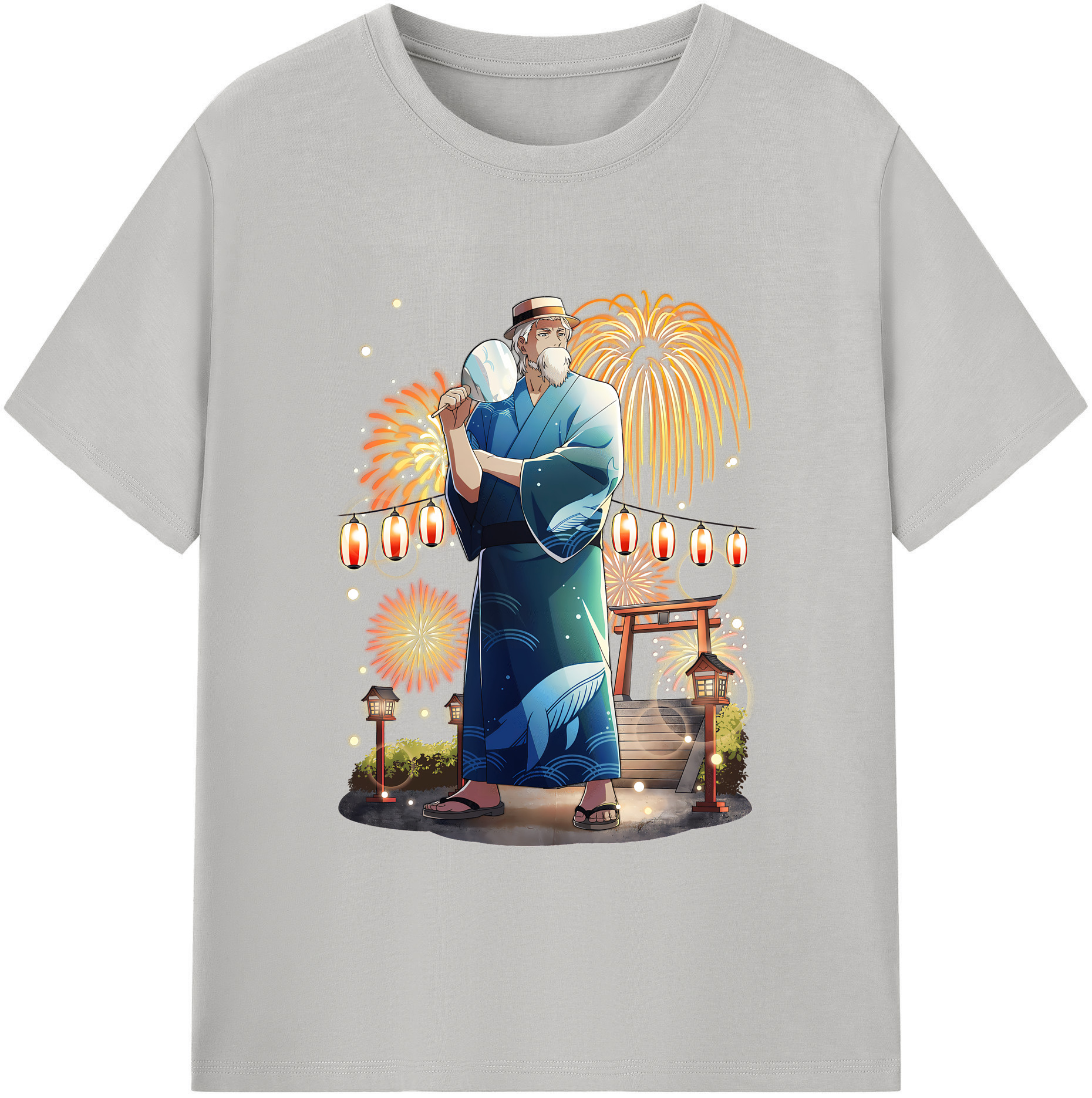 （画像用） 文豪ストレイドッグス Bungo Stray Dogs 綿100％ メンズ半袖Tシャツ｜肌触りやわらか＆通気性