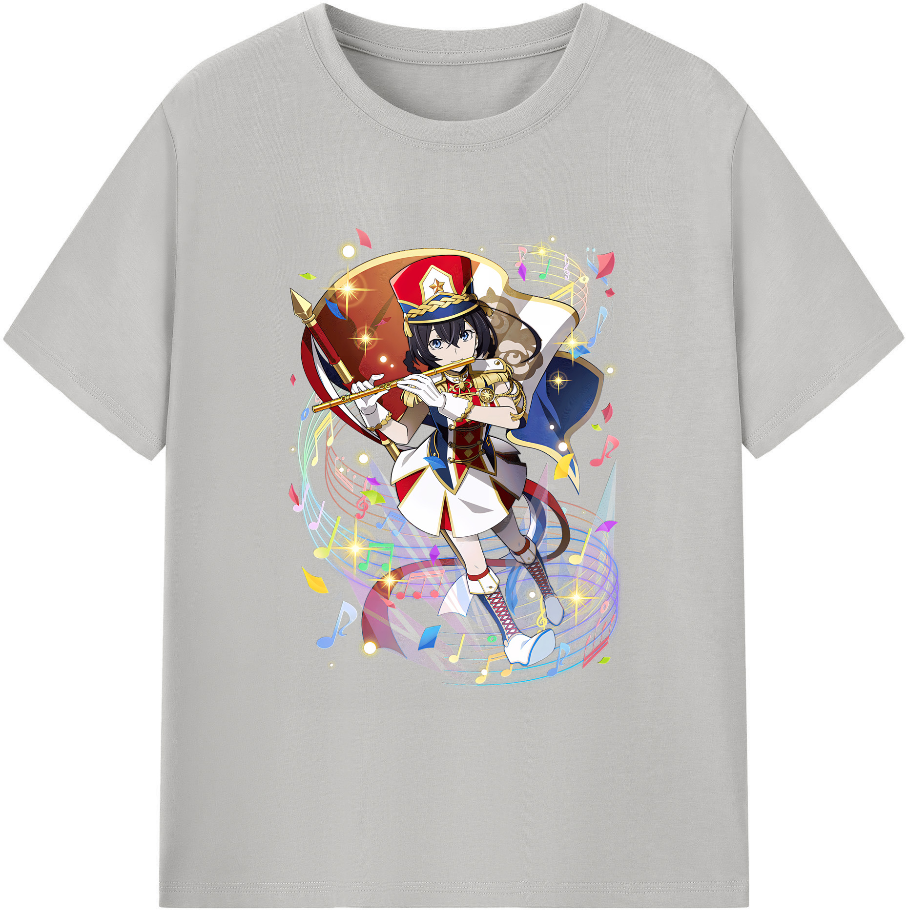 （画像用） 文豪ストレイドッグス Bungo Stray Dogs 綿100％ メンズ半袖Tシャツ｜肌触りやわらか＆通気性