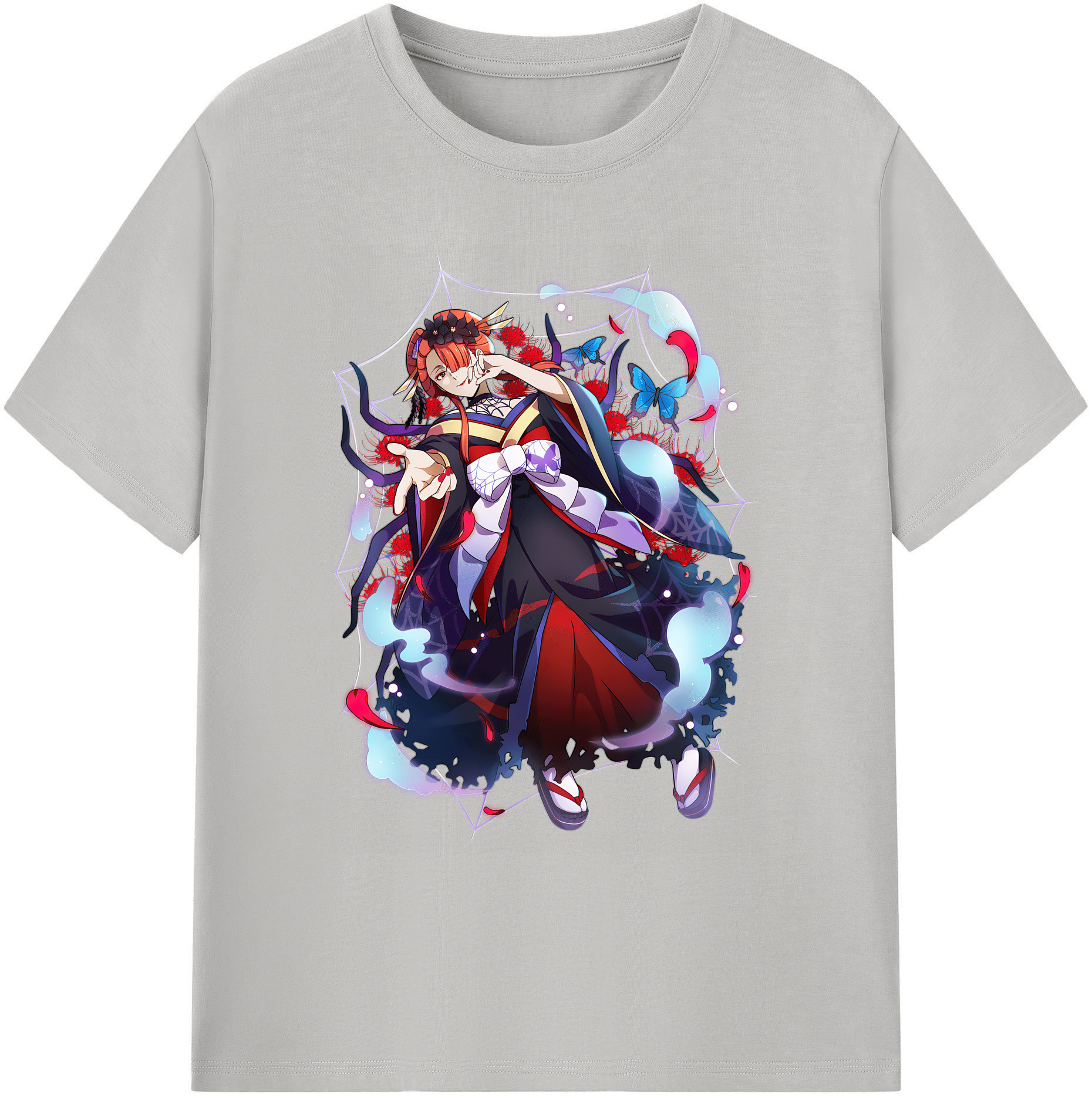 （画像用） 文豪ストレイドッグス Bungo Stray Dogs 綿100％ メンズ半袖Tシャツ｜肌触りやわらか＆通気性