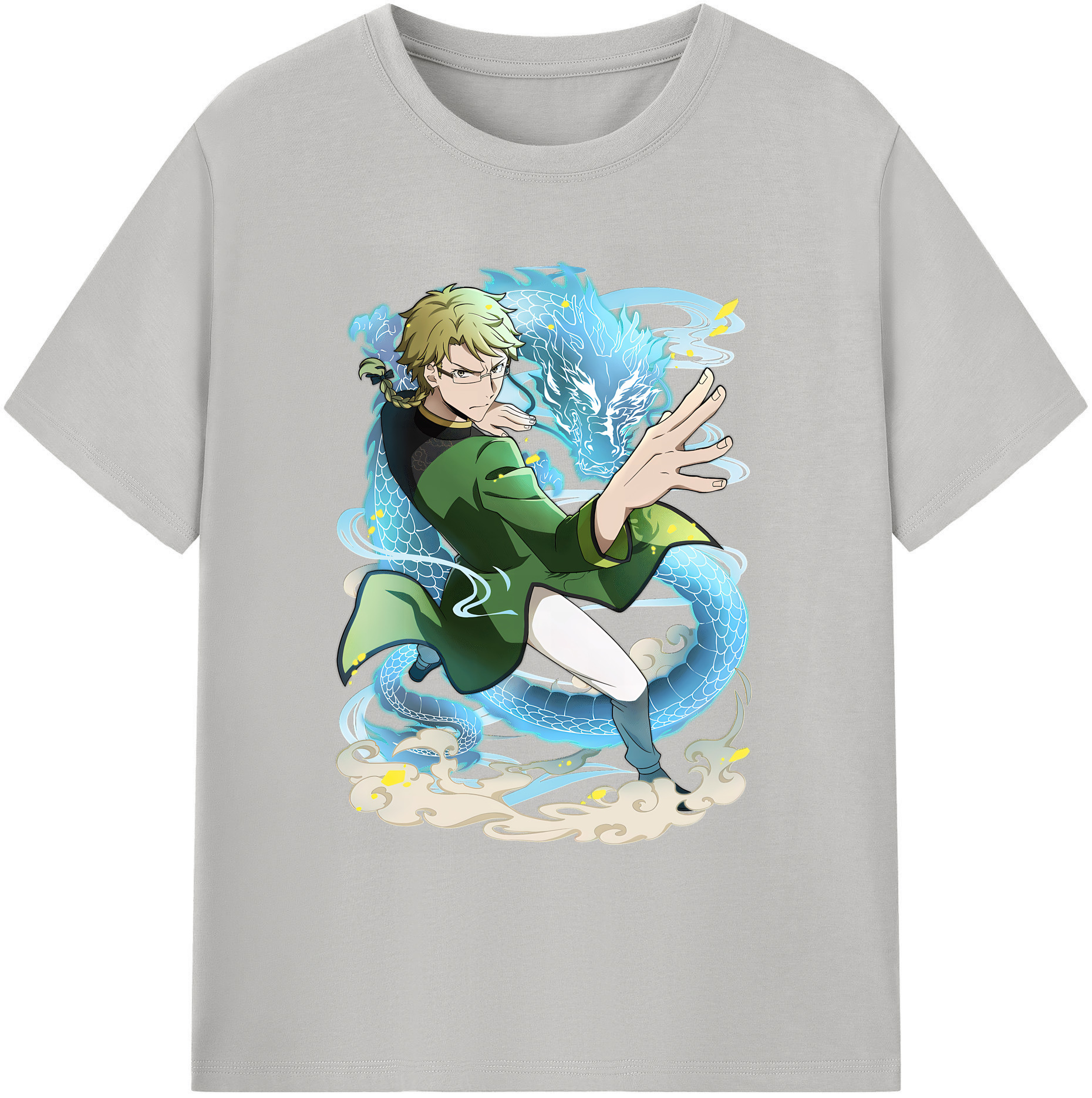 （画像用） 文豪ストレイドッグス Bungo Stray Dogs 綿100％ メンズ半袖Tシャツ｜肌触りやわらか＆通気性