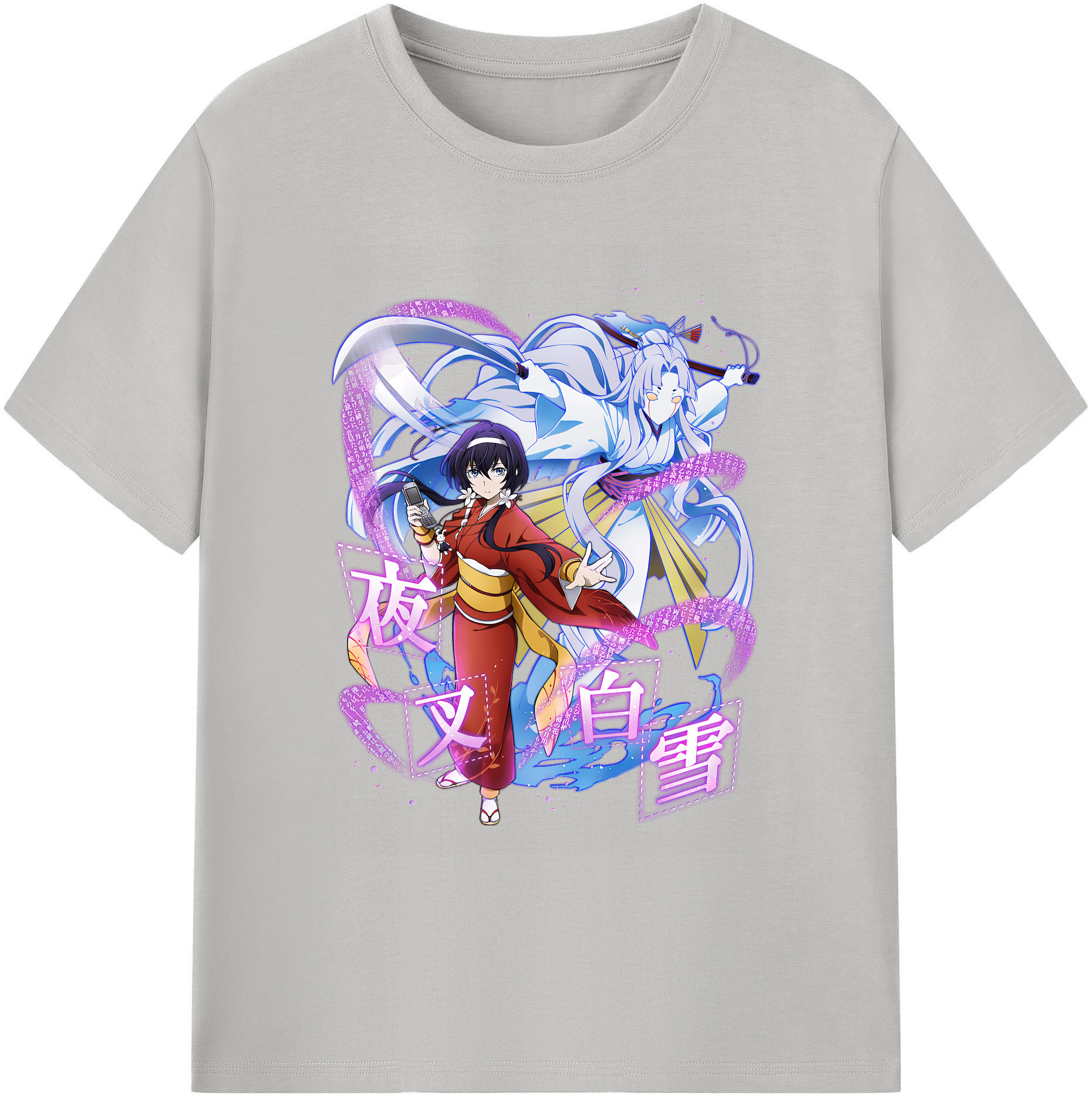 （画像用） 文豪ストレイドッグス Bungo Stray Dogs 綿100％ メンズ半袖Tシャツ｜肌触りやわらか＆通気性