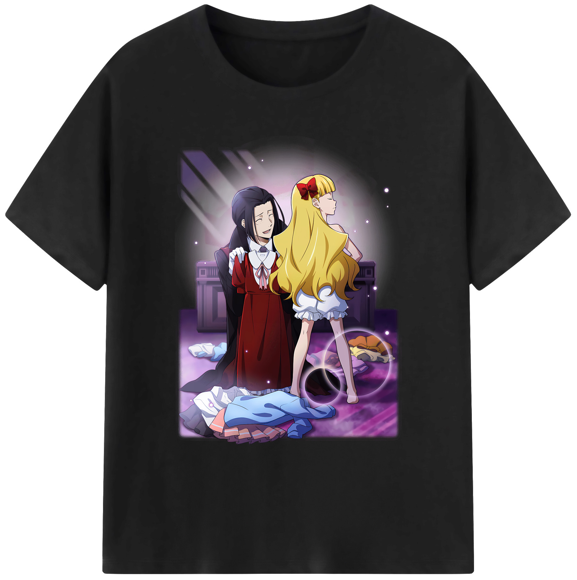 （画像用） 文豪ストレイドッグス Bungo Stray Dogs 綿100％ メンズ半袖Tシャツ｜肌触りやわらか＆通気性