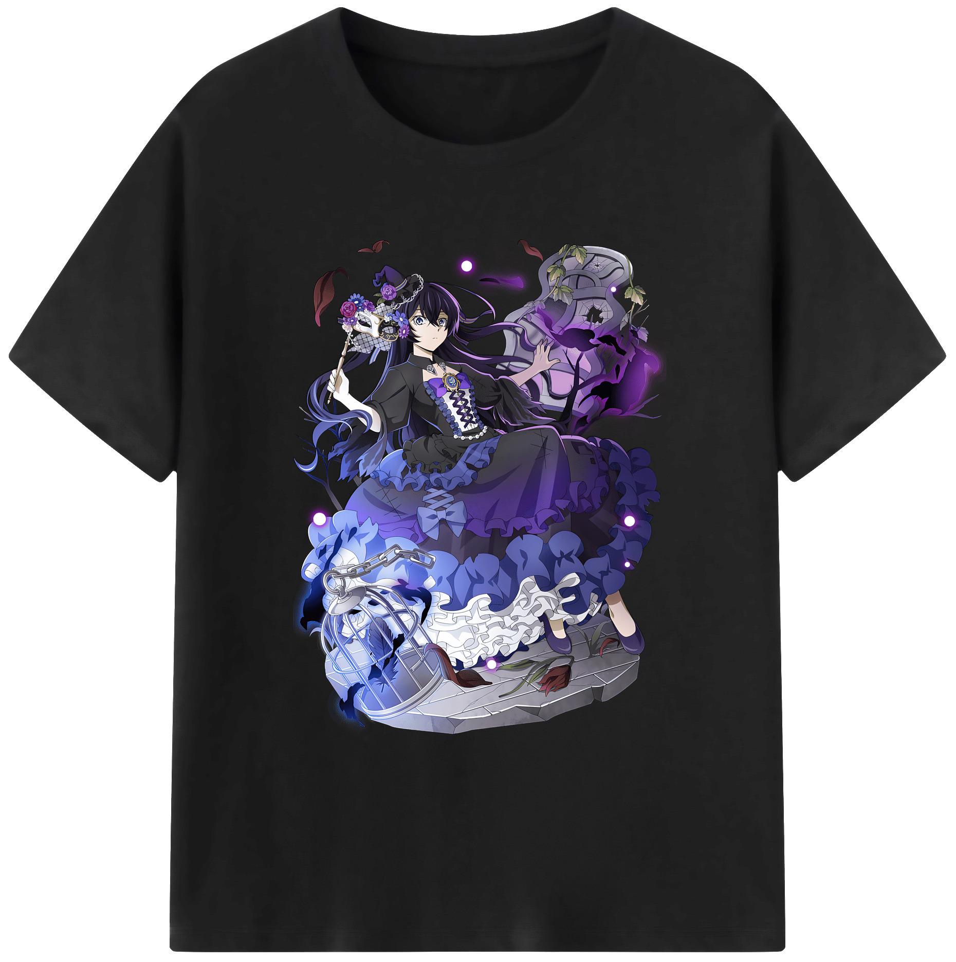 （画像用） 文豪ストレイドッグス Bungo Stray Dogs 綿100％ メンズ半袖Tシャツ｜肌触りやわらか＆通気性