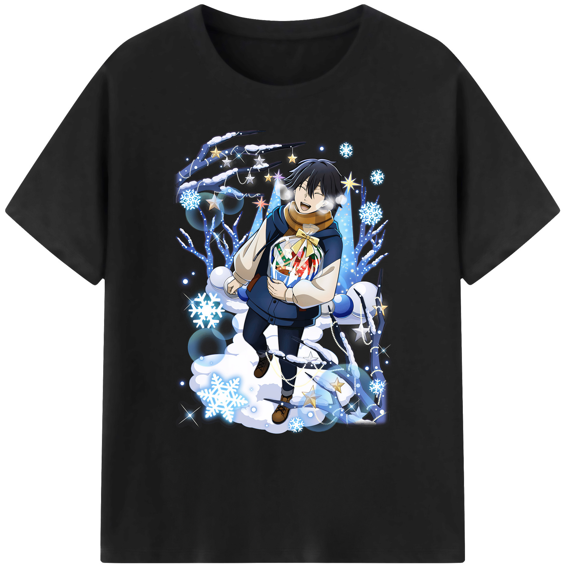 （画像用） 文豪ストレイドッグス Bungo Stray Dogs 綿100％ メンズ半袖Tシャツ｜肌触りやわらか＆通気性