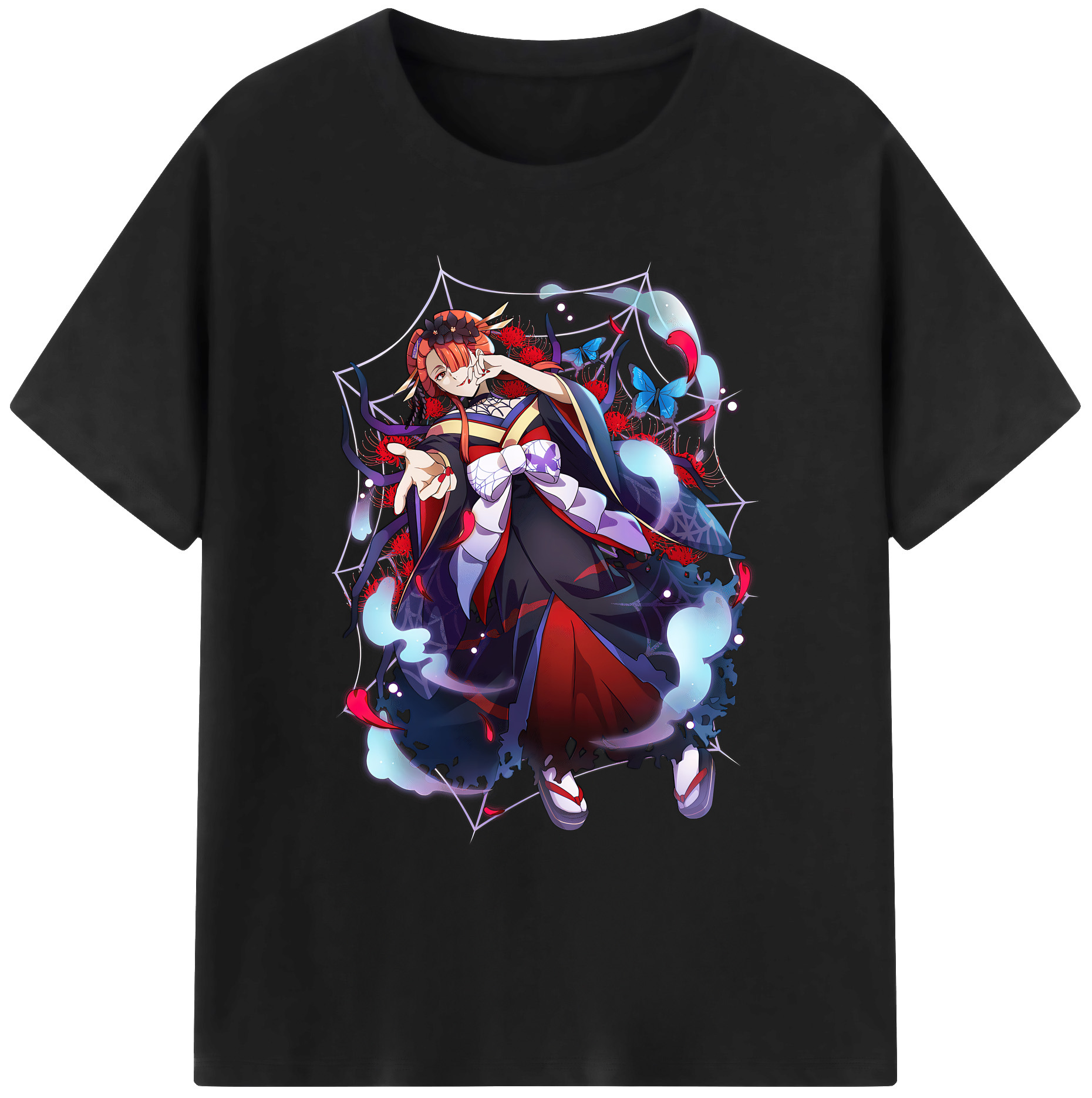 （画像用） 文豪ストレイドッグス Bungo Stray Dogs 綿100％ メンズ半袖Tシャツ｜肌触りやわらか＆通気性