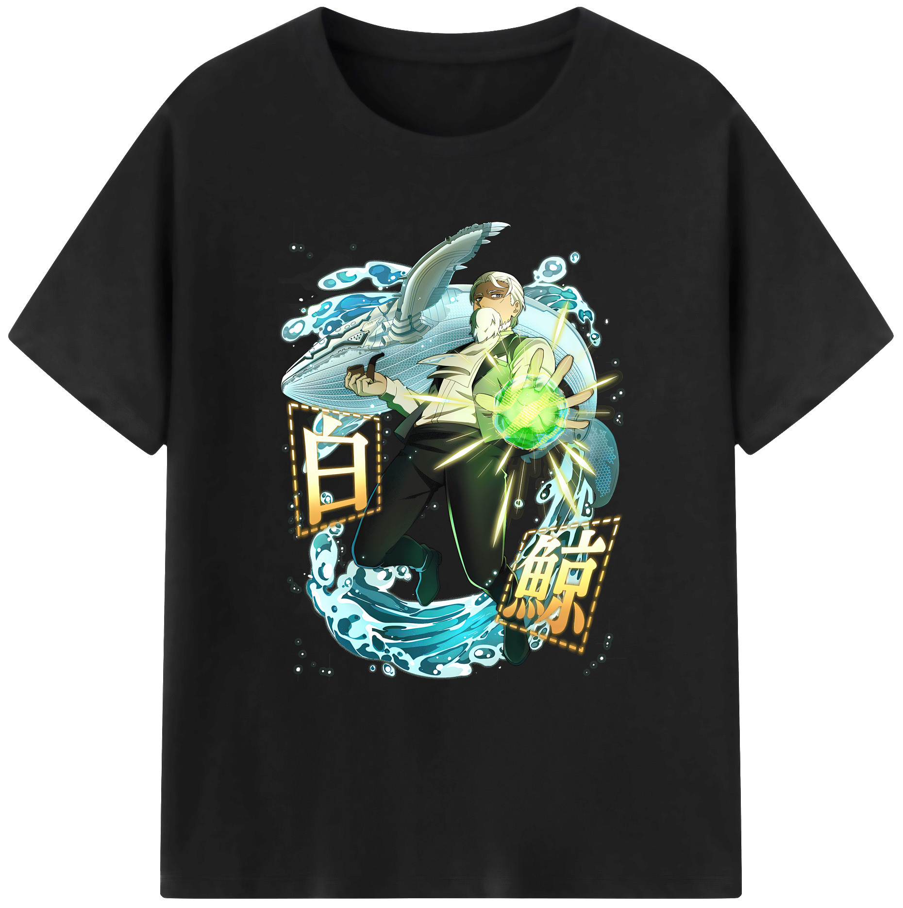 （画像用） 文豪ストレイドッグス Bungo Stray Dogs 綿100％ メンズ半袖Tシャツ｜肌触りやわらか＆通気性