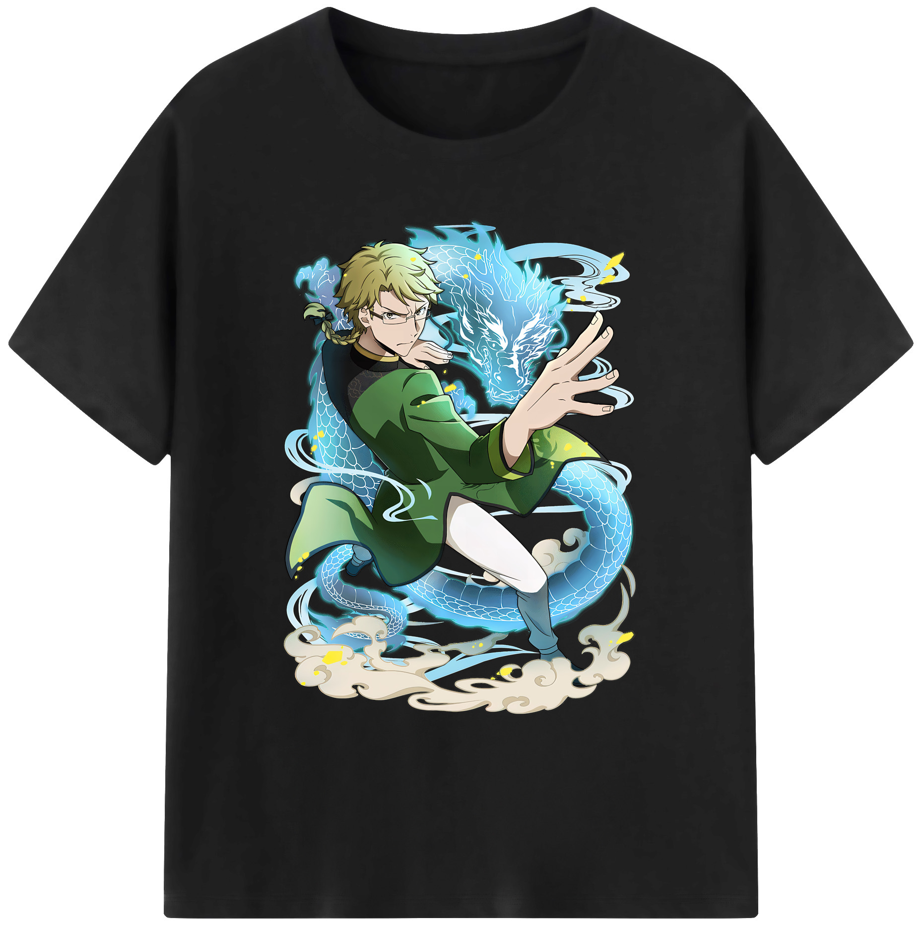 （画像用） 文豪ストレイドッグス Bungo Stray Dogs 綿100％ メンズ半袖Tシャツ｜肌触りやわらか＆通気性