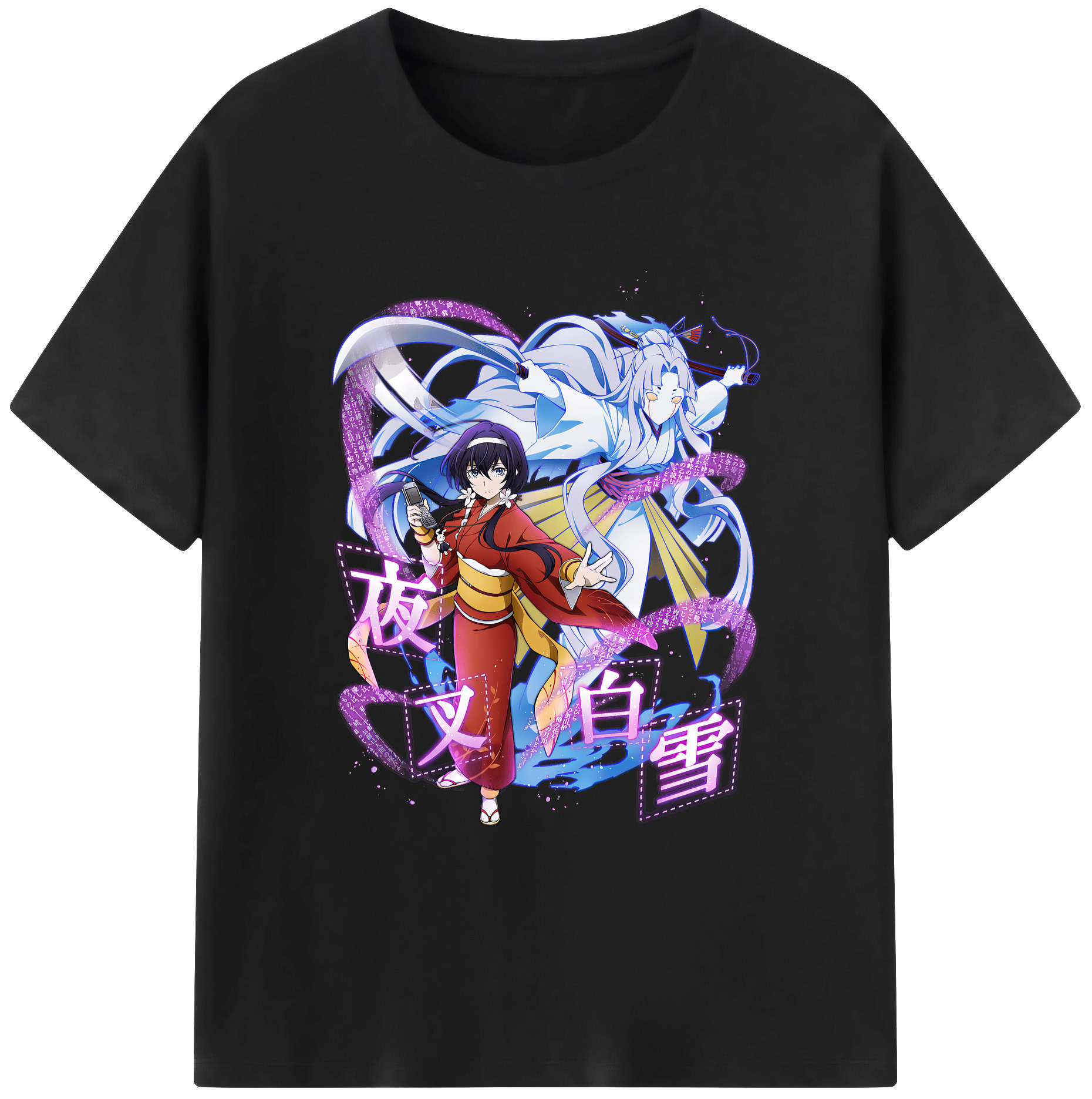 （画像用） 文豪ストレイドッグス Bungo Stray Dogs 綿100％ メンズ半袖Tシャツ｜肌触りやわらか＆通気性