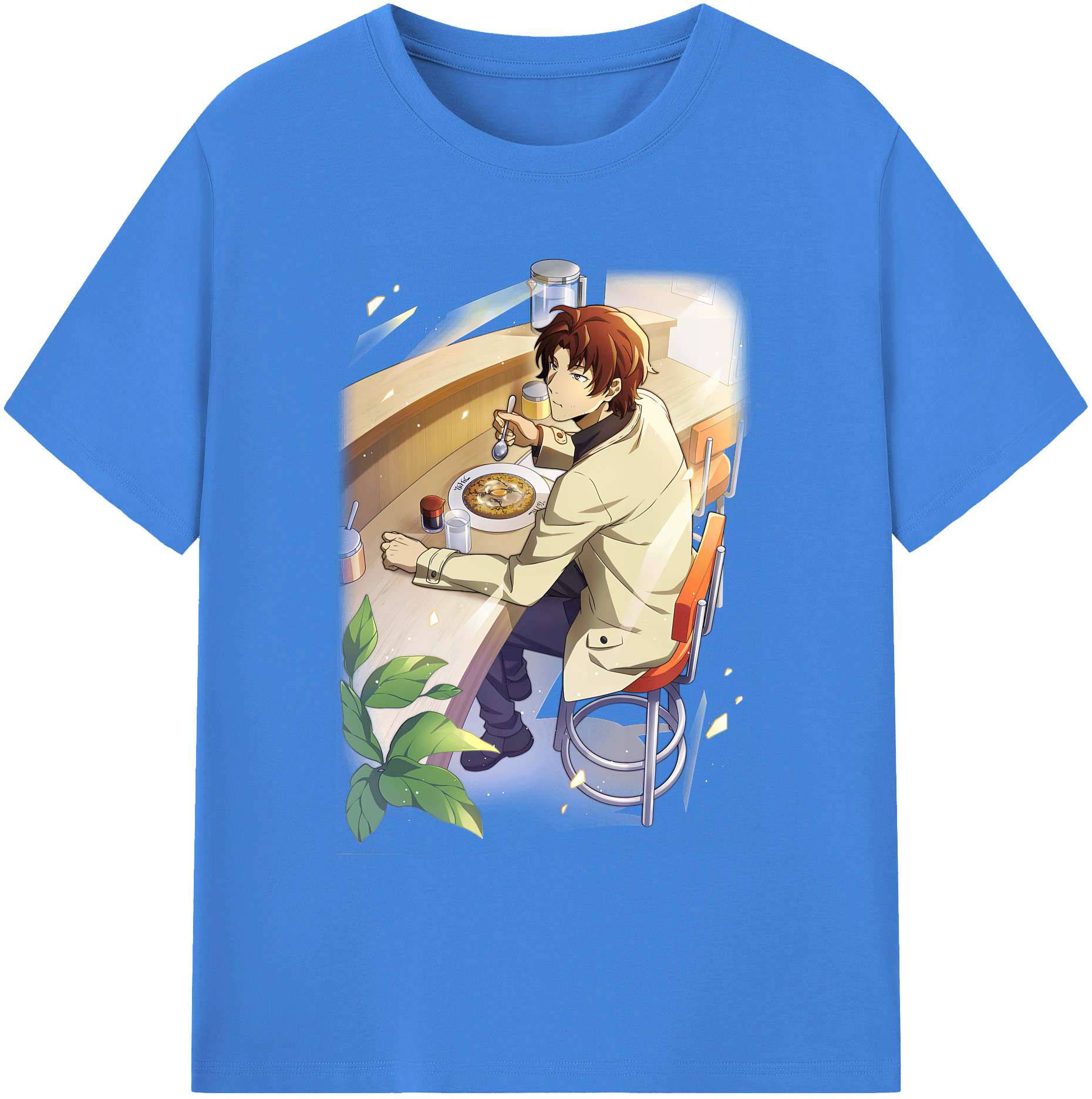 （画像用） 文豪ストレイドッグス Bungo Stray Dogs 綿100％ メンズ半袖Tシャツ｜肌触りやわらか＆通気性