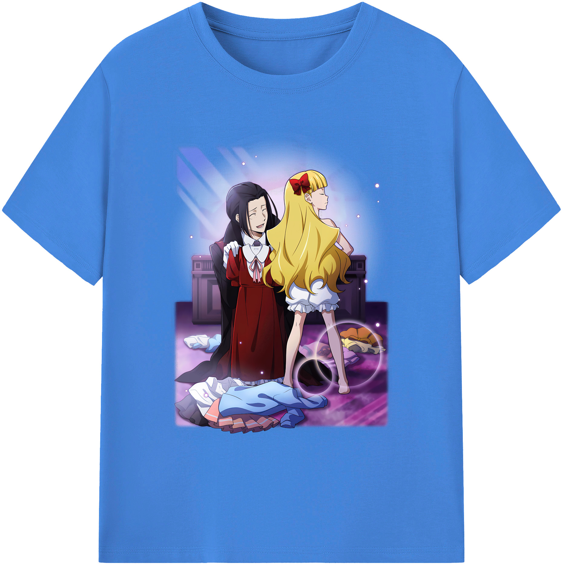 （画像用） 文豪ストレイドッグス Bungo Stray Dogs 綿100％ メンズ半袖Tシャツ｜肌触りやわらか＆通気性