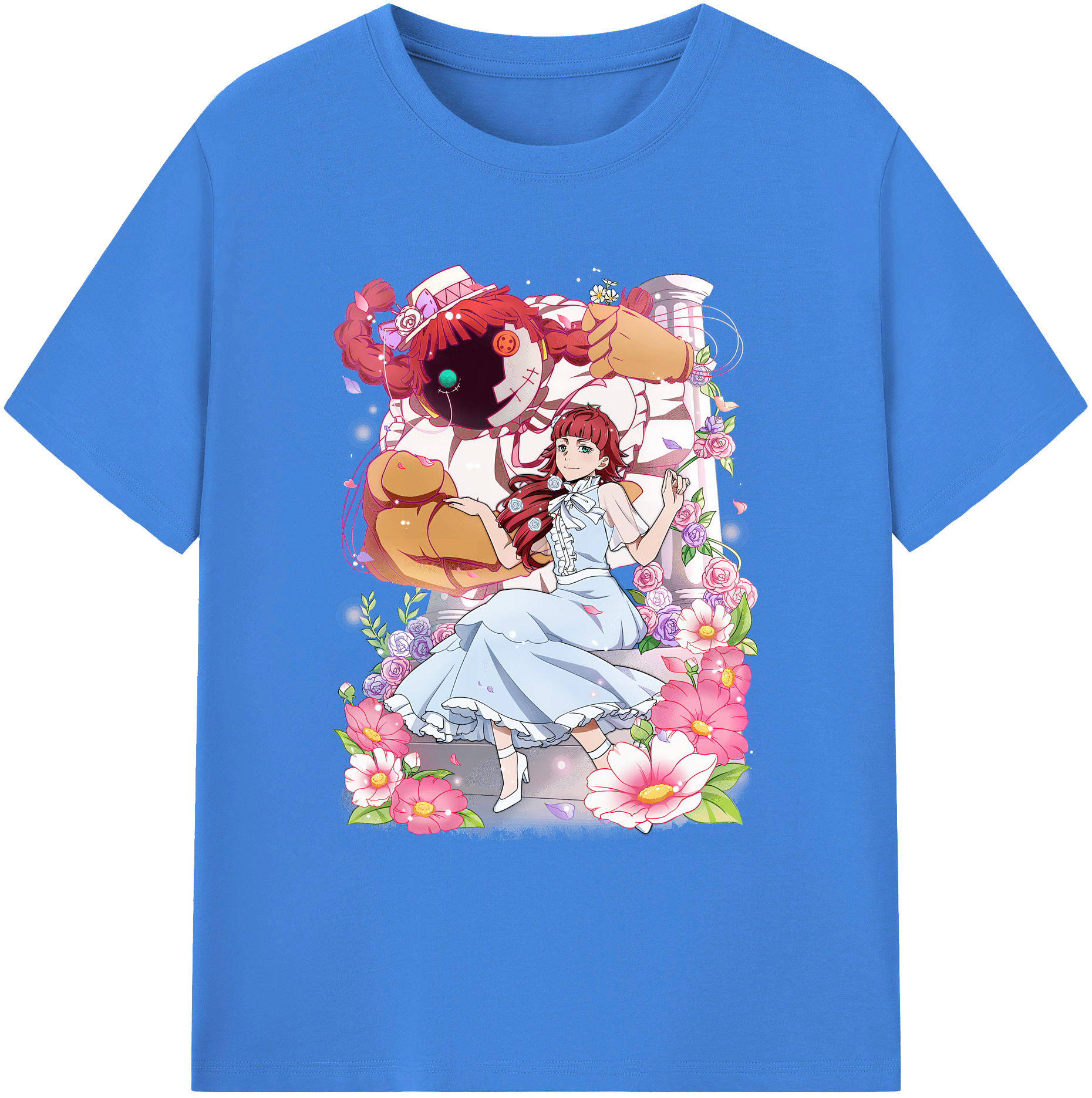 （画像用） 文豪ストレイドッグス Bungo Stray Dogs 綿100％ メンズ半袖Tシャツ｜肌触りやわらか＆通気性