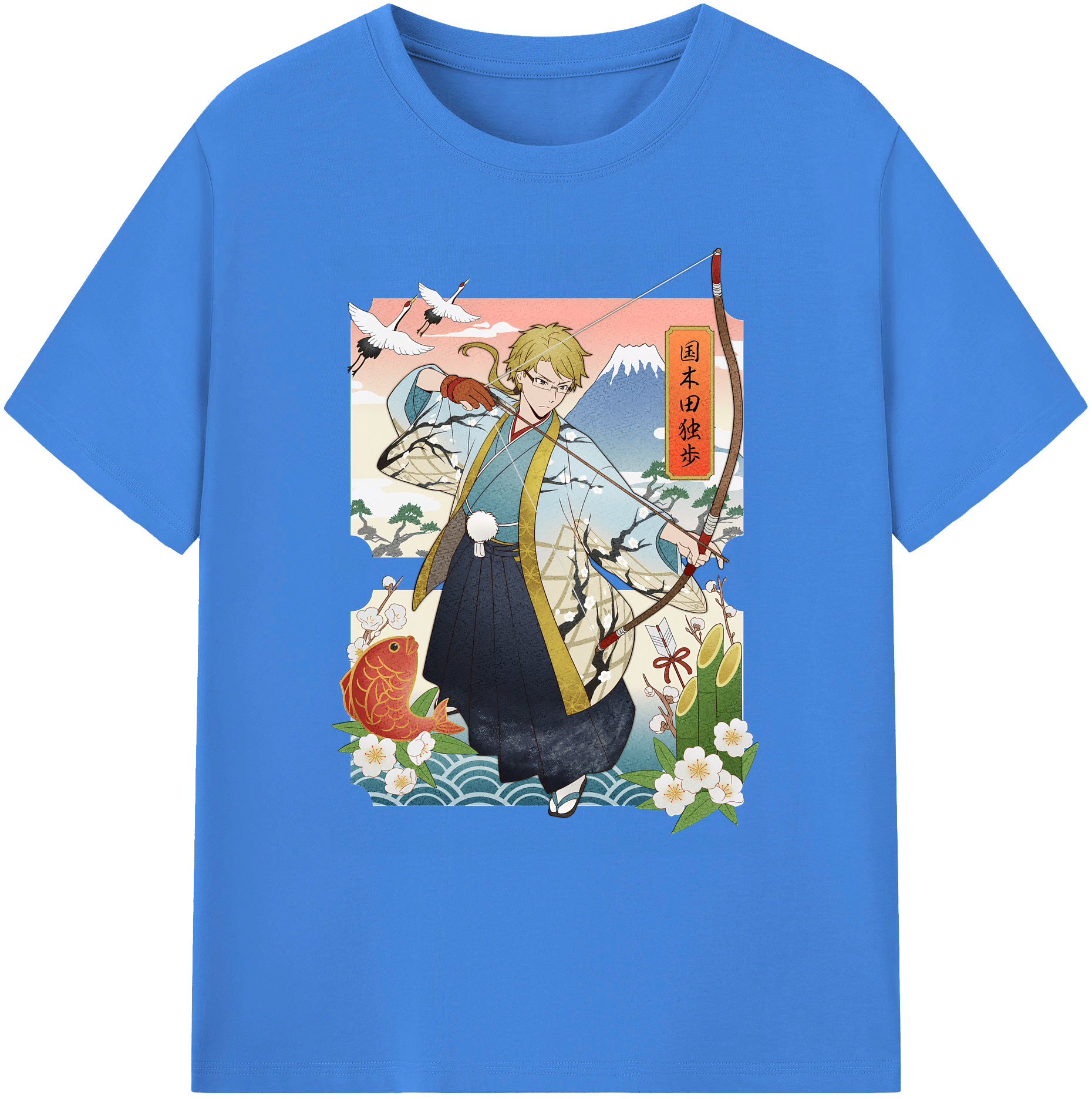 （画像用） 文豪ストレイドッグス Bungo Stray Dogs 綿100％ メンズ半袖Tシャツ｜肌触りやわらか＆通気性