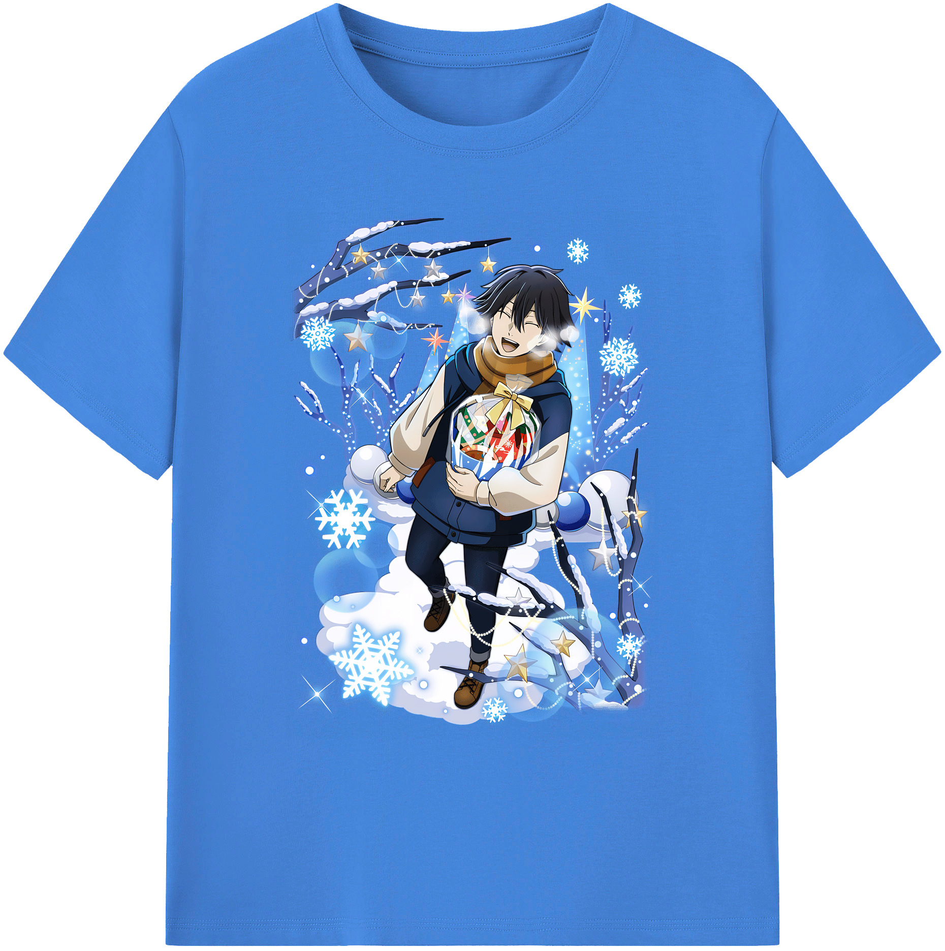 （画像用） 文豪ストレイドッグス Bungo Stray Dogs 綿100％ メンズ半袖Tシャツ｜肌触りやわらか＆通気性