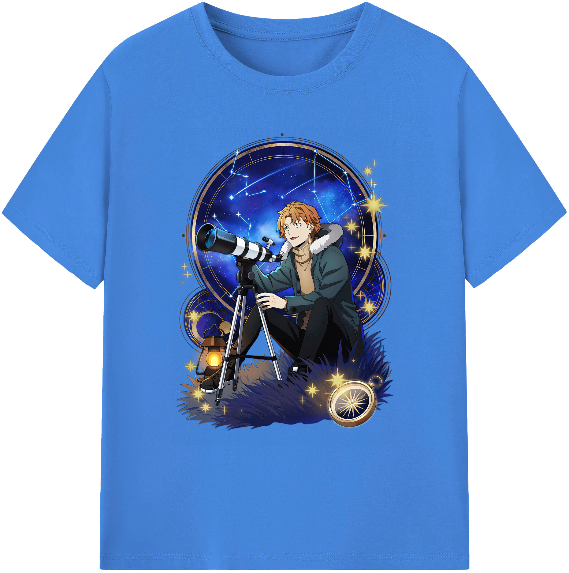 （画像用） 文豪ストレイドッグス Bungo Stray Dogs 綿100％ メンズ半袖Tシャツ｜肌触りやわらか＆通気性