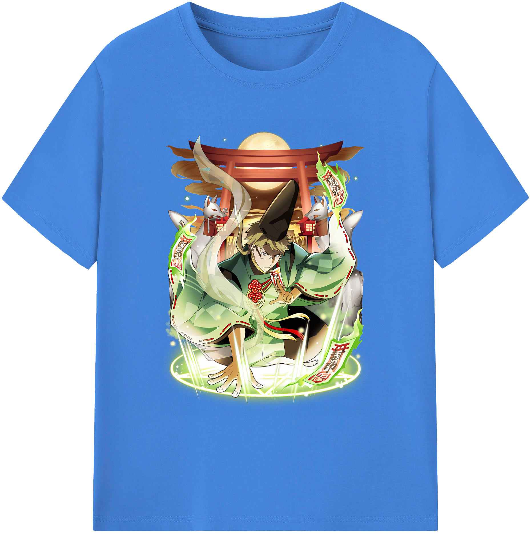 （画像用） 文豪ストレイドッグス Bungo Stray Dogs 綿100％ メンズ半袖Tシャツ｜肌触りやわらか＆通気性