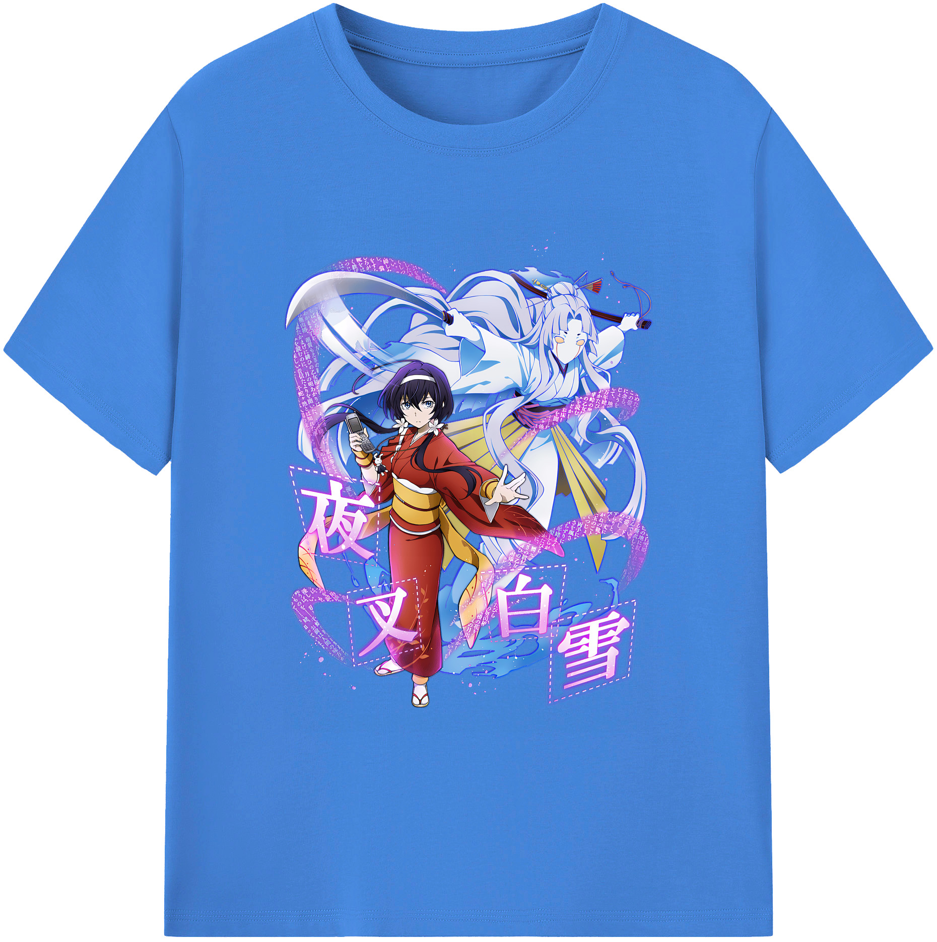 （画像用） 文豪ストレイドッグス Bungo Stray Dogs 綿100％ メンズ半袖Tシャツ｜肌触りやわらか＆通気性