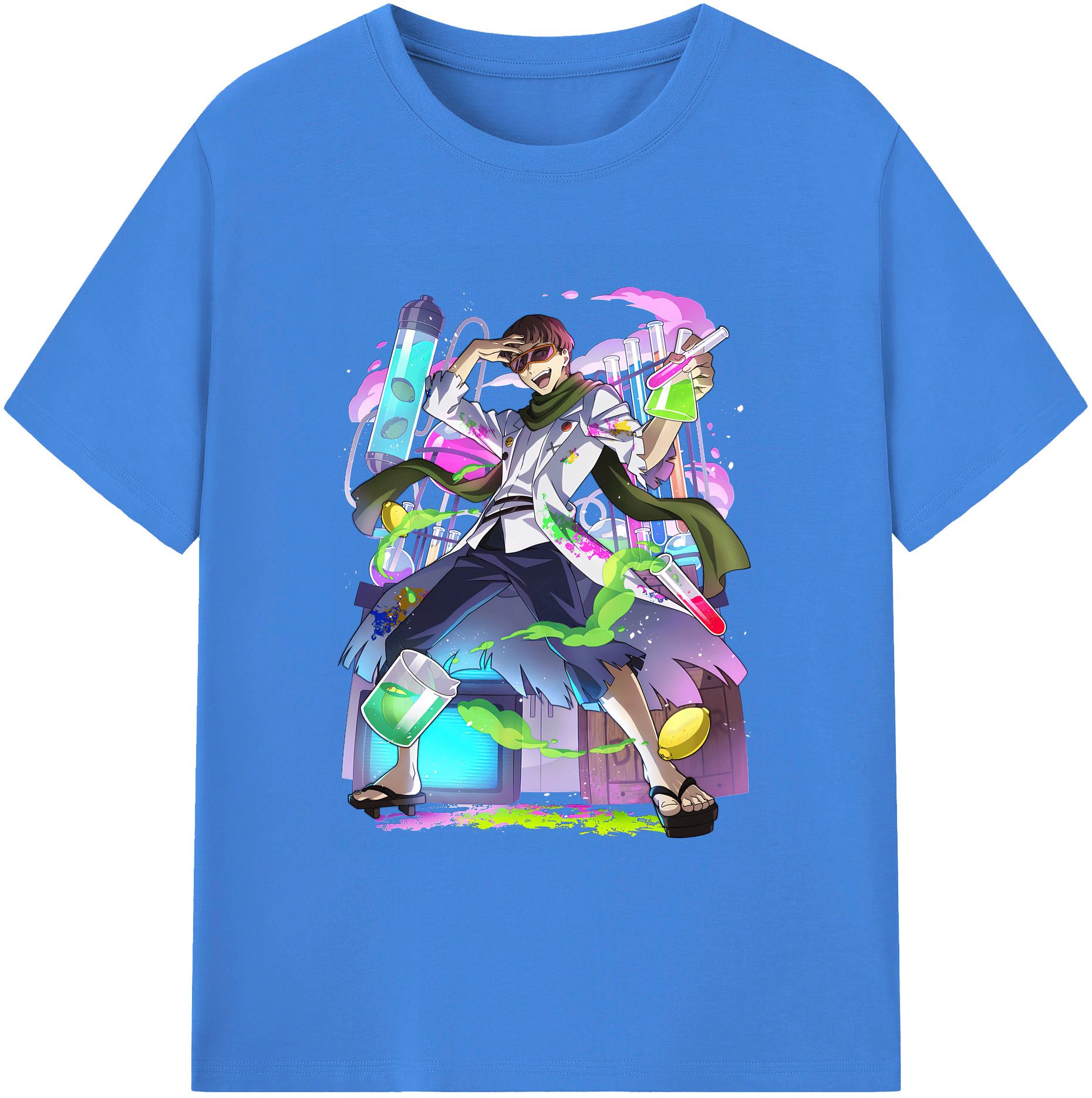 （画像用） 文豪ストレイドッグス Bungo Stray Dogs 綿100％ メンズ半袖Tシャツ｜肌触りやわらか＆通気性