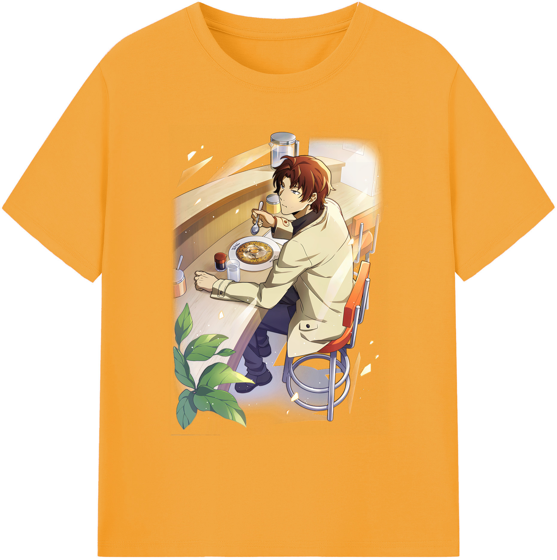 （画像用） 文豪ストレイドッグス Bungo Stray Dogs 綿100％ メンズ半袖Tシャツ｜肌触りやわらか＆通気性