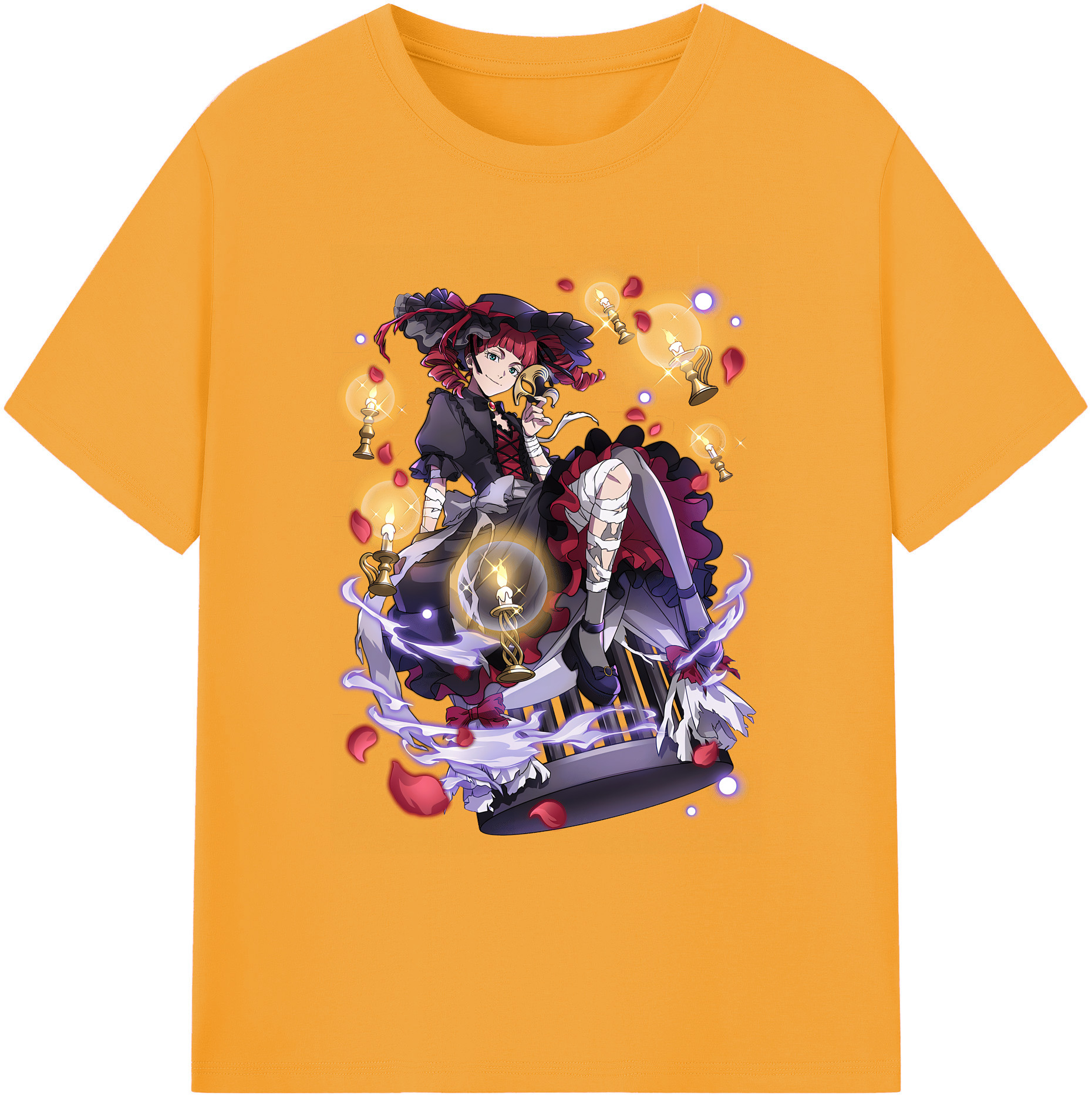 （画像用） 文豪ストレイドッグス Bungo Stray Dogs 綿100％ メンズ半袖Tシャツ｜肌触りやわらか＆通気性