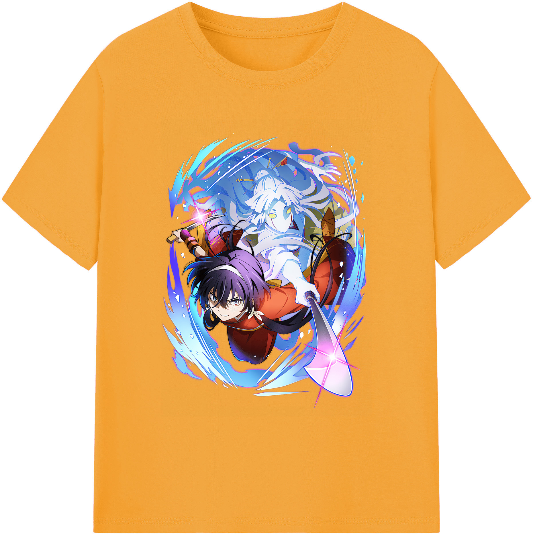 （画像用） 文豪ストレイドッグス Bungo Stray Dogs 綿100％ メンズ半袖Tシャツ｜肌触りやわらか＆通気性