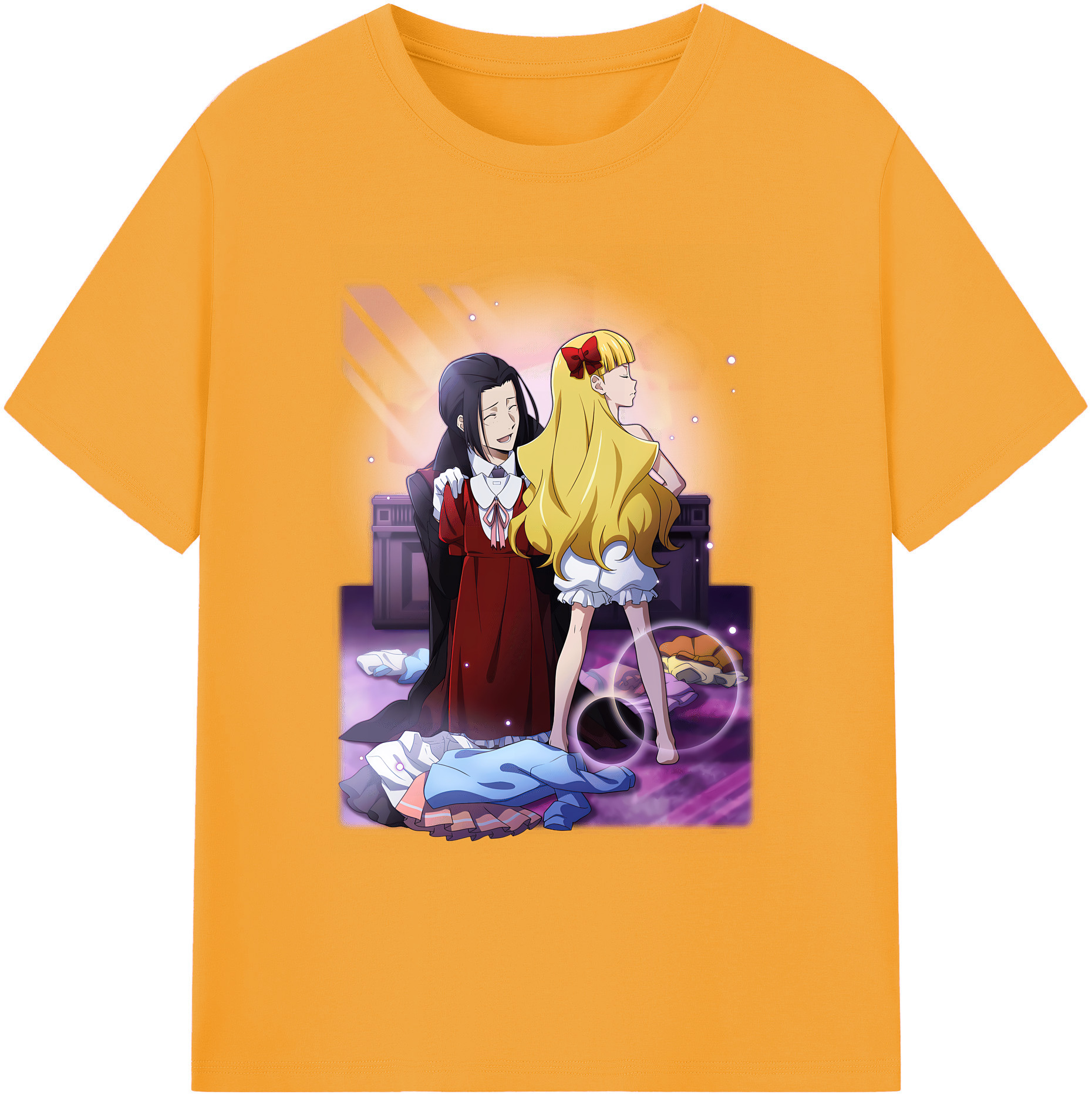 （画像用） 文豪ストレイドッグス Bungo Stray Dogs 綿100％ メンズ半袖Tシャツ｜肌触りやわらか＆通気性