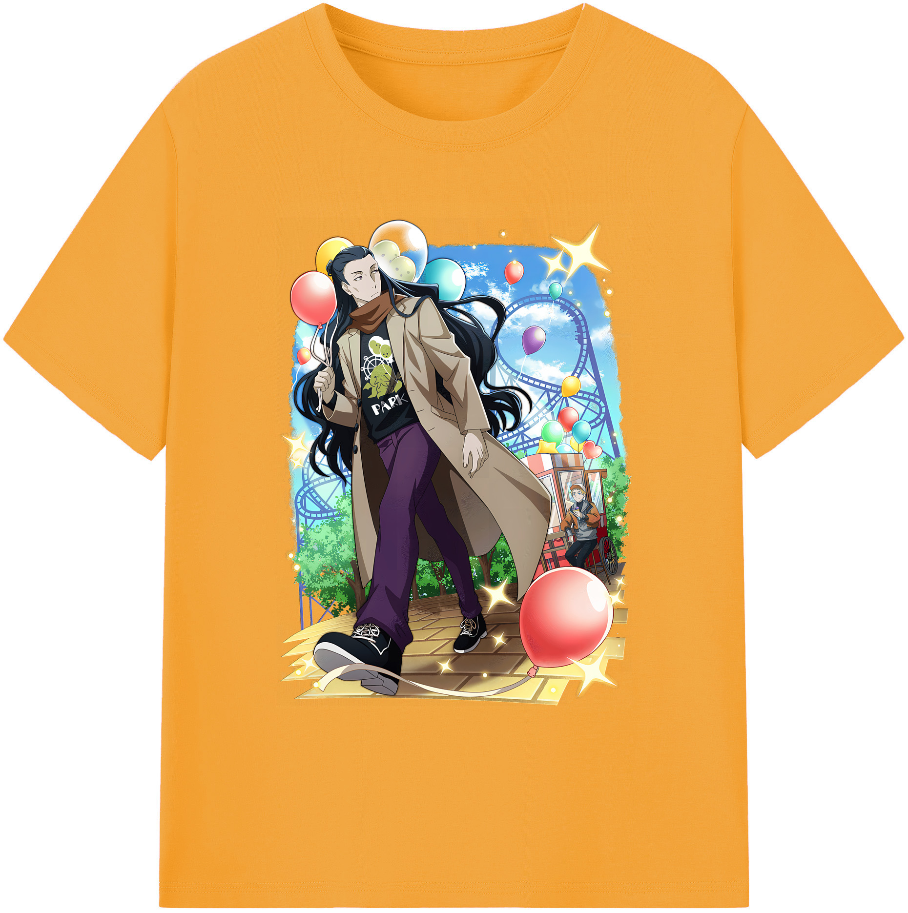 （画像用） 文豪ストレイドッグス Bungo Stray Dogs 綿100％ メンズ半袖Tシャツ｜肌触りやわらか＆通気性