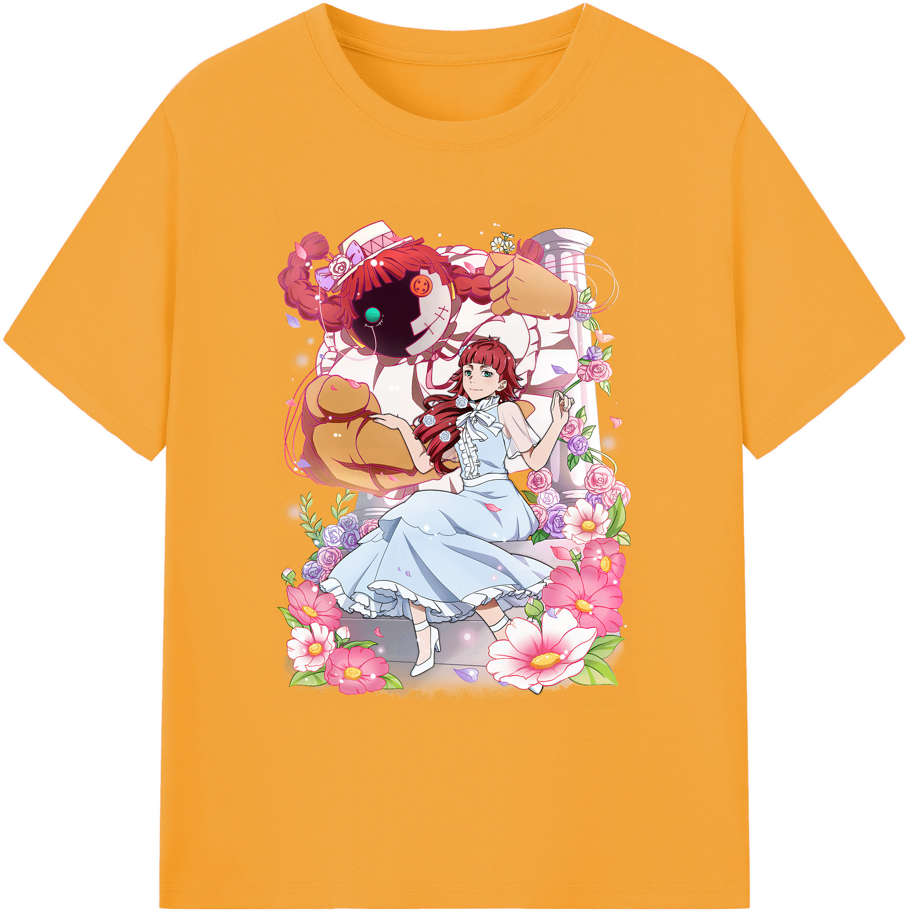 （画像用） 文豪ストレイドッグス Bungo Stray Dogs 綿100％ メンズ半袖Tシャツ｜肌触りやわらか＆通気性