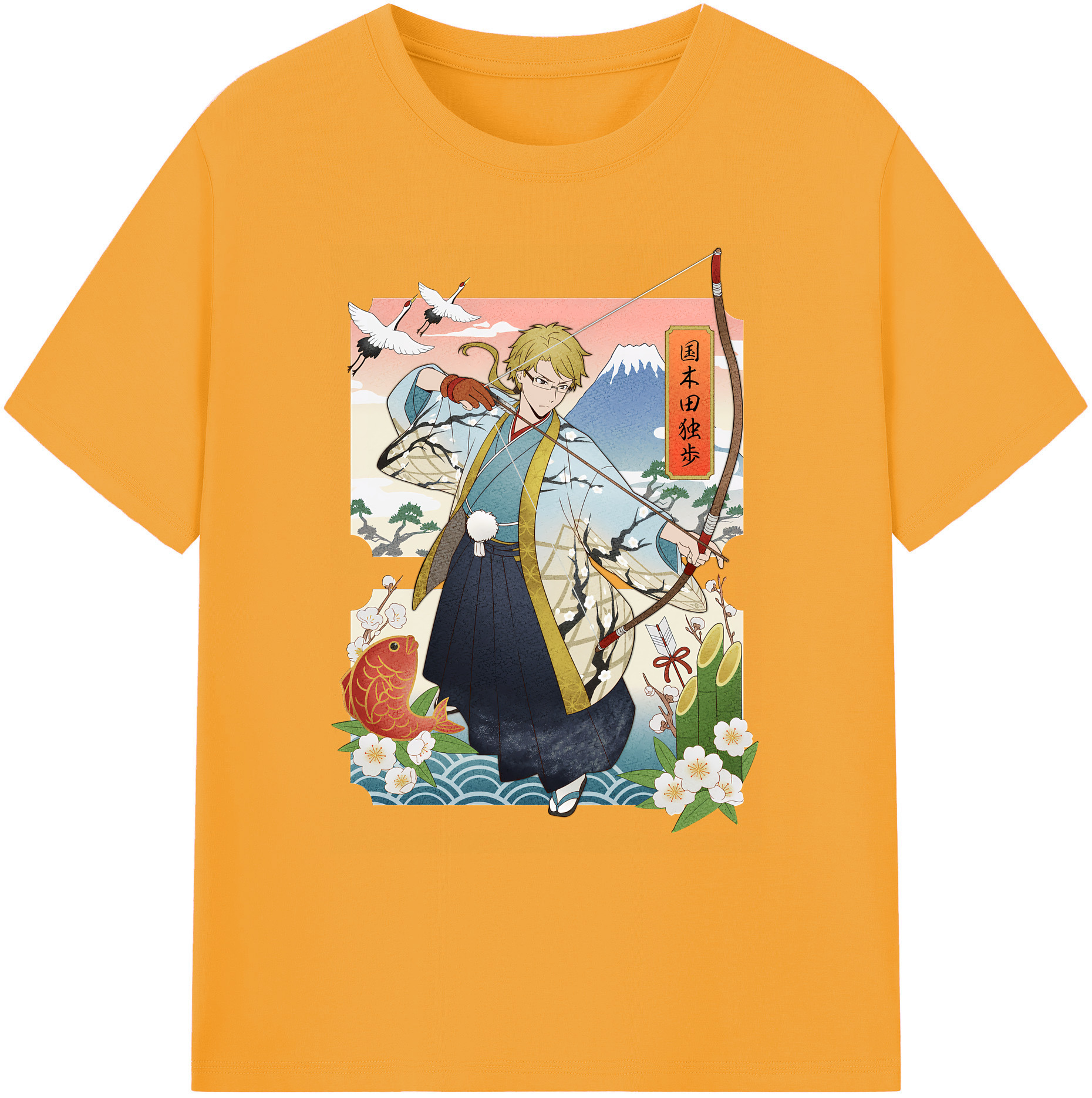 （画像用） 文豪ストレイドッグス Bungo Stray Dogs 綿100％ メンズ半袖Tシャツ｜肌触りやわらか＆通気性