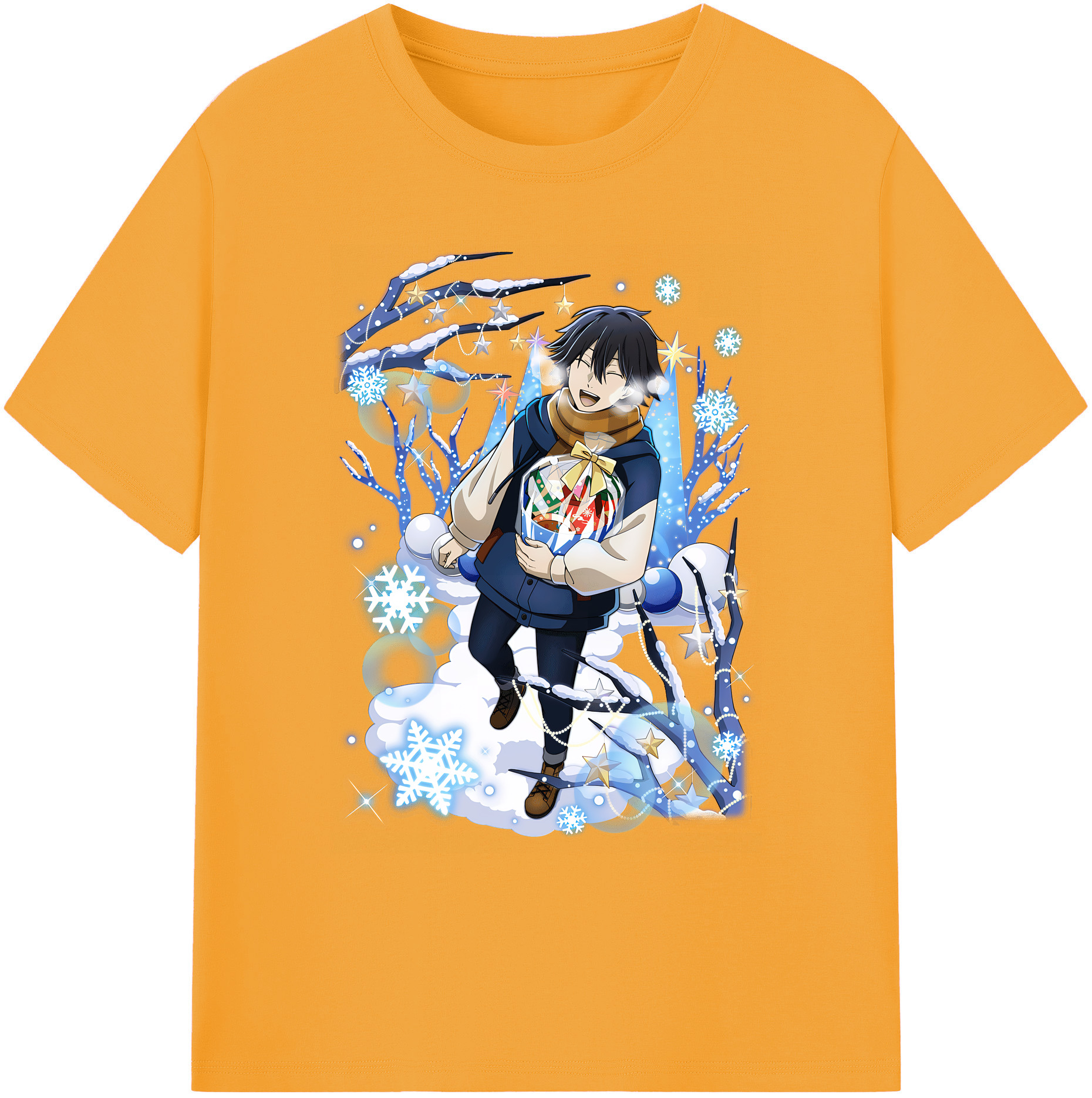 （画像用） 文豪ストレイドッグス Bungo Stray Dogs 綿100％ メンズ半袖Tシャツ｜肌触りやわらか＆通気性