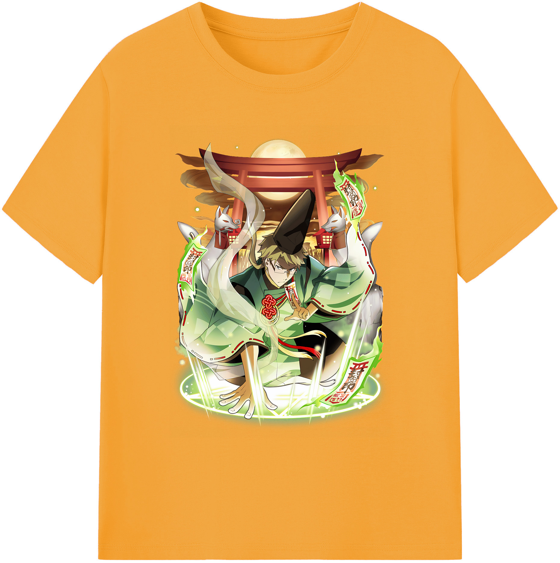 （画像用） 文豪ストレイドッグス Bungo Stray Dogs 綿100％ メンズ半袖Tシャツ｜肌触りやわらか＆通気性