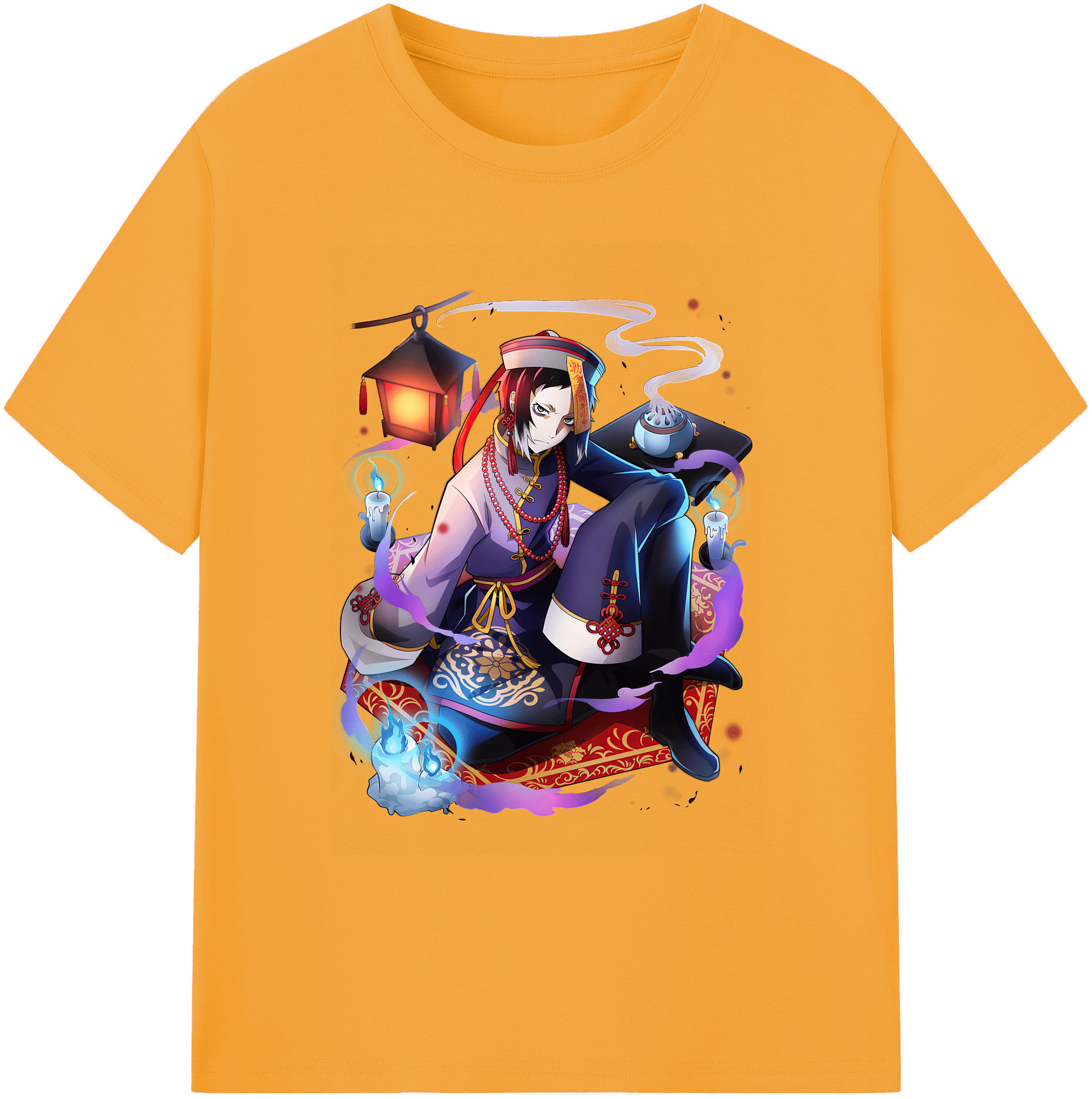 （画像用） 文豪ストレイドッグス Bungo Stray Dogs 綿100％ メンズ半袖Tシャツ｜肌触りやわらか＆通気性