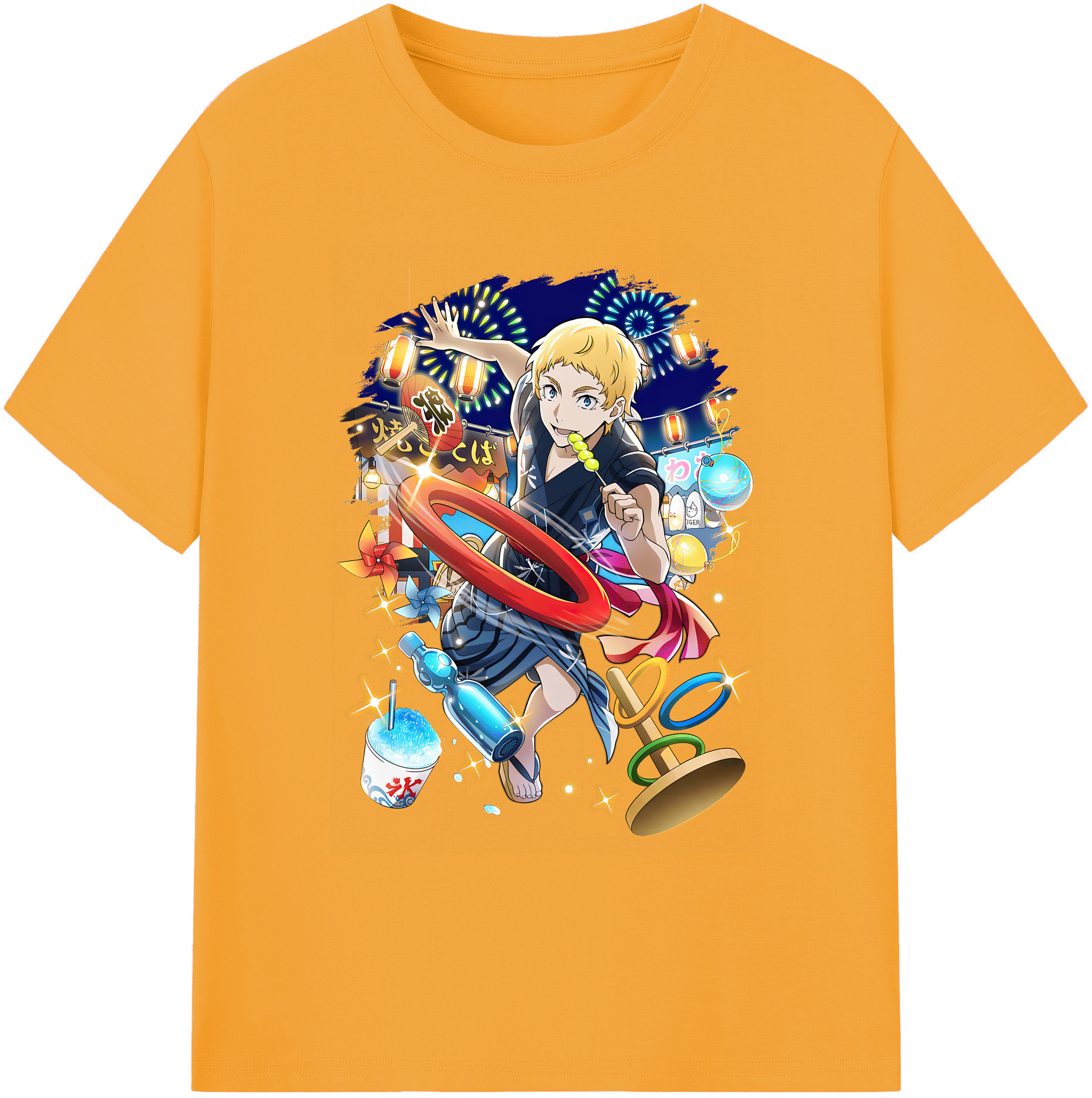 （画像用） 文豪ストレイドッグス Bungo Stray Dogs 綿100％ メンズ半袖Tシャツ｜肌触りやわらか＆通気性