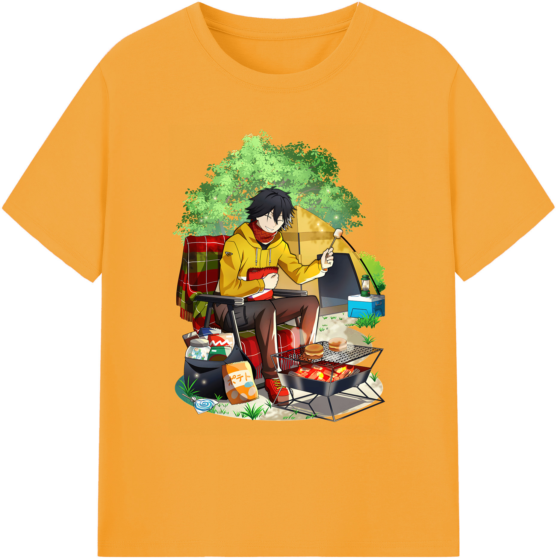 （画像用） 文豪ストレイドッグス Bungo Stray Dogs 綿100％ メンズ半袖Tシャツ｜肌触りやわらか＆通気性