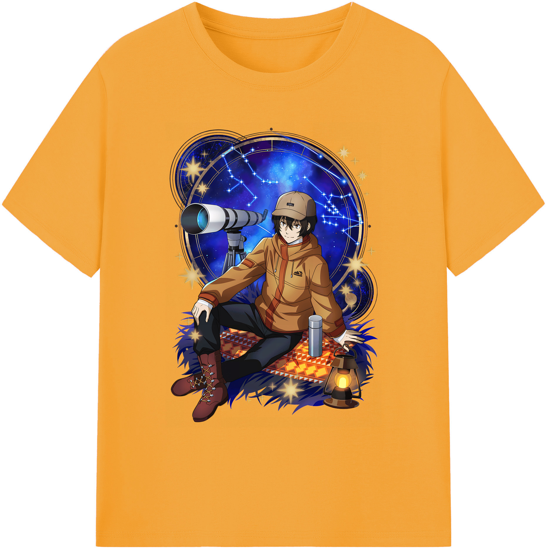 （画像用） 文豪ストレイドッグス Bungo Stray Dogs 綿100％ メンズ半袖Tシャツ｜肌触りやわらか＆通気性