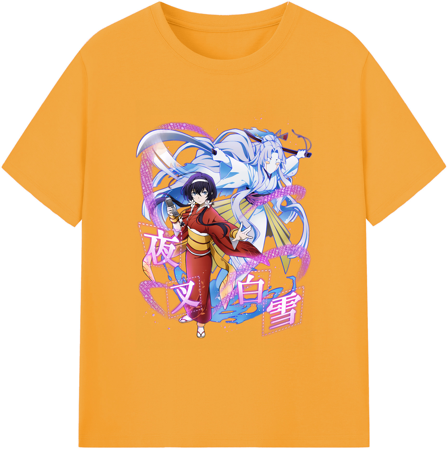 （画像用） 文豪ストレイドッグス Bungo Stray Dogs 綿100％ メンズ半袖Tシャツ｜肌触りやわらか＆通気性