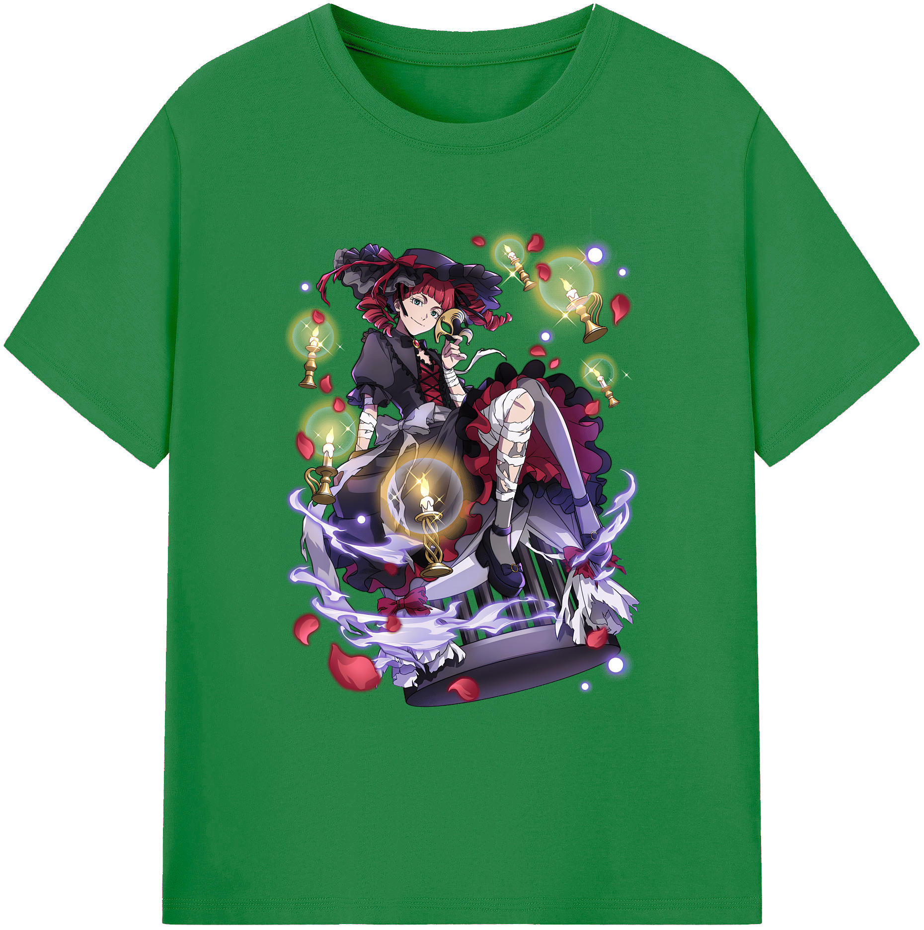 （画像用） 文豪ストレイドッグス Bungo Stray Dogs 綿100％ メンズ半袖Tシャツ｜肌触りやわらか＆通気性