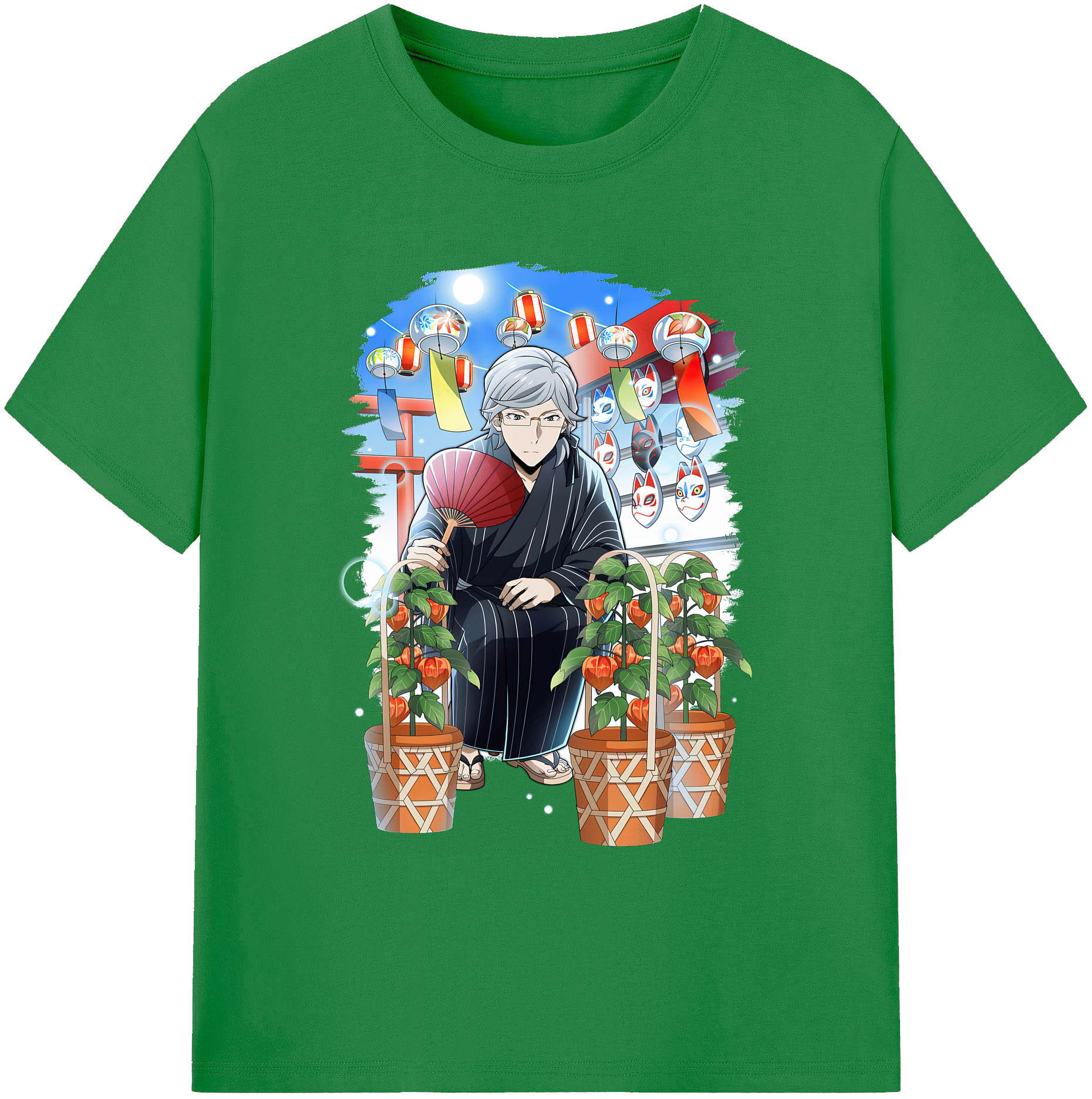 （画像用） 文豪ストレイドッグス Bungo Stray Dogs 綿100％ メンズ半袖Tシャツ｜肌触りやわらか＆通気性