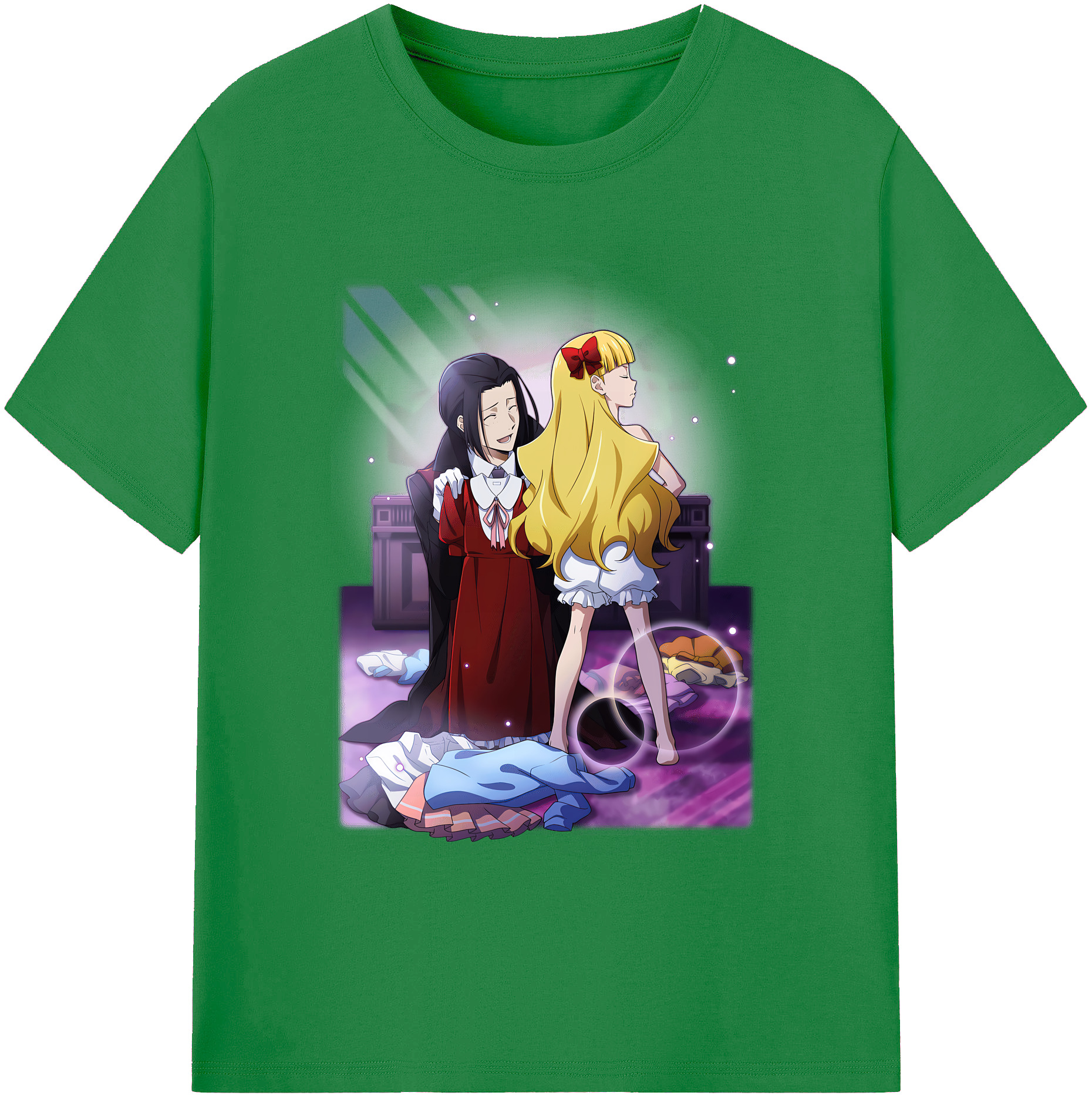 （画像用） 文豪ストレイドッグス Bungo Stray Dogs 綿100％ メンズ半袖Tシャツ｜肌触りやわらか＆通気性