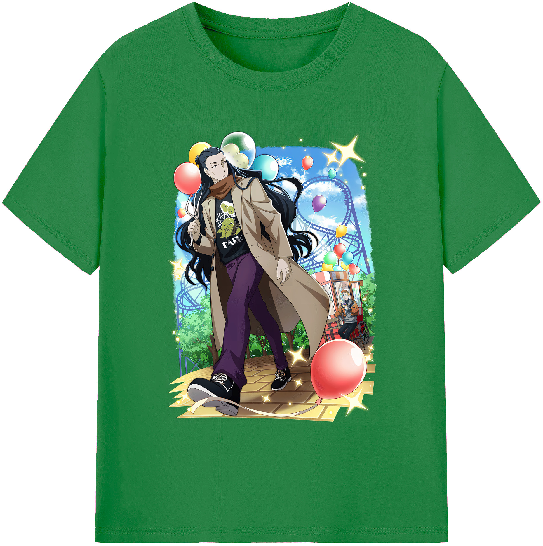 （画像用） 文豪ストレイドッグス Bungo Stray Dogs 綿100％ メンズ半袖Tシャツ｜肌触りやわらか＆通気性