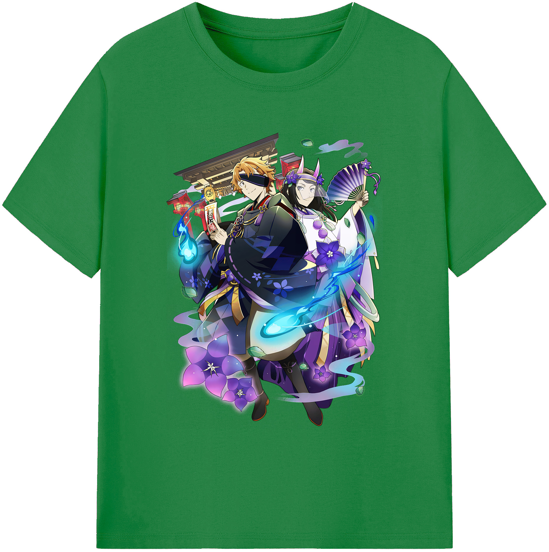 （画像用） 文豪ストレイドッグス Bungo Stray Dogs 綿100％ メンズ半袖Tシャツ｜肌触りやわらか＆通気性