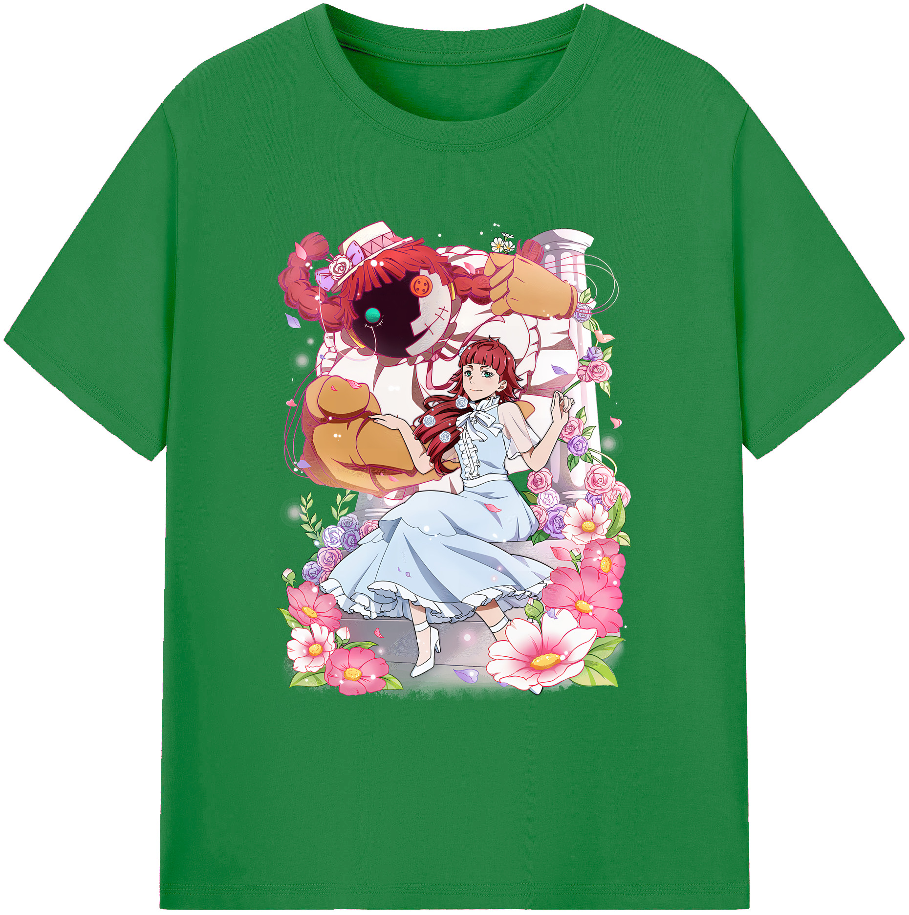 （画像用） 文豪ストレイドッグス Bungo Stray Dogs 綿100％ メンズ半袖Tシャツ｜肌触りやわらか＆通気性