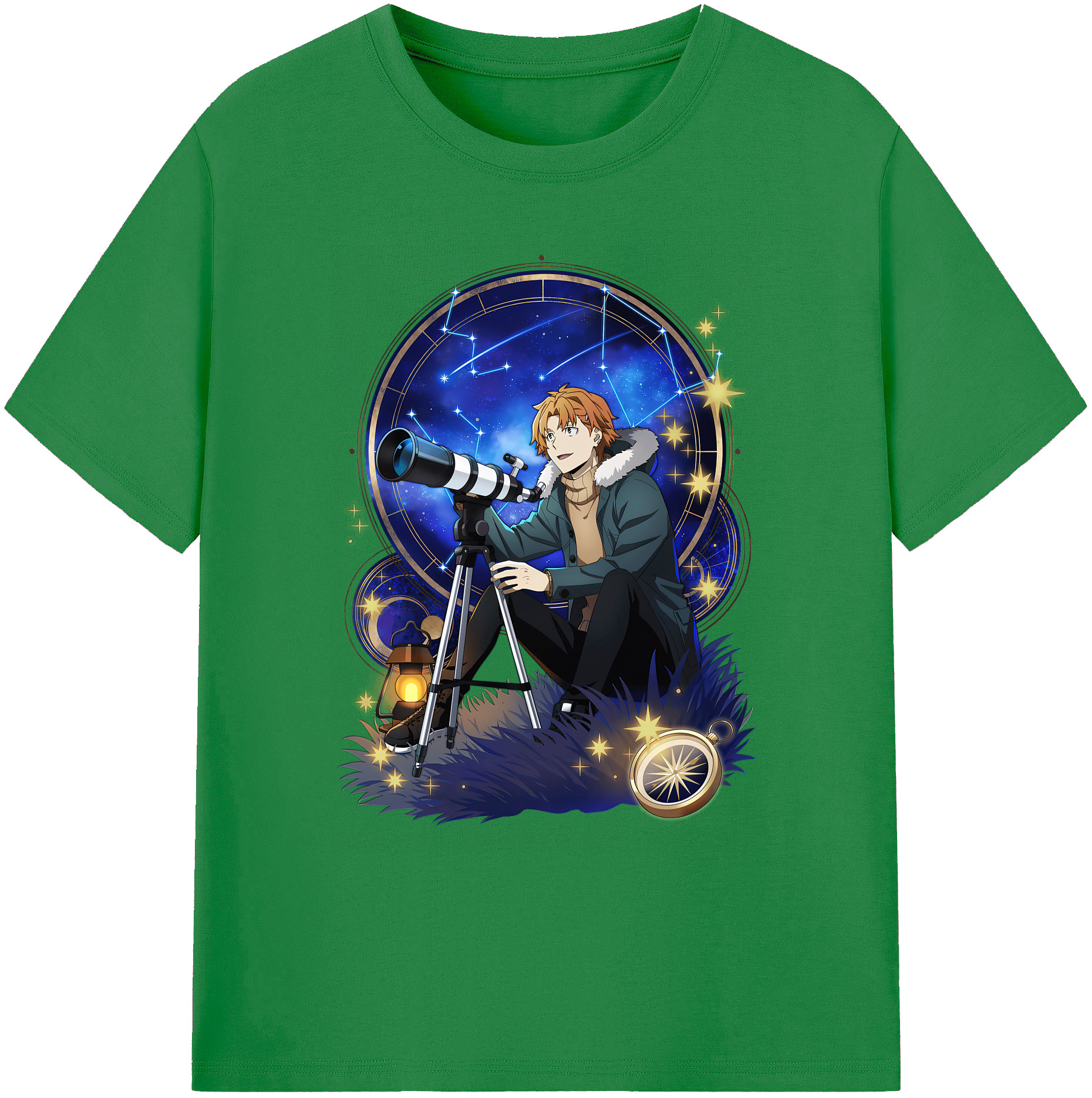 （画像用） 文豪ストレイドッグス Bungo Stray Dogs 綿100％ メンズ半袖Tシャツ｜肌触りやわらか＆通気性