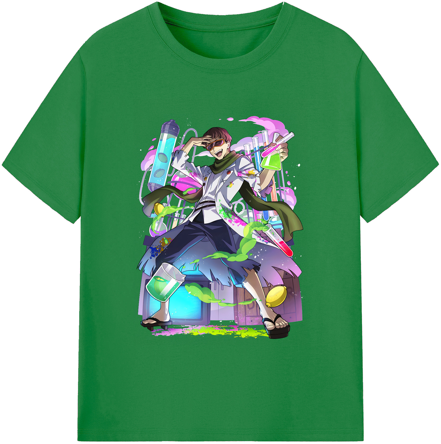 （画像用） 文豪ストレイドッグス Bungo Stray Dogs 綿100％ メンズ半袖Tシャツ｜肌触りやわらか＆通気性