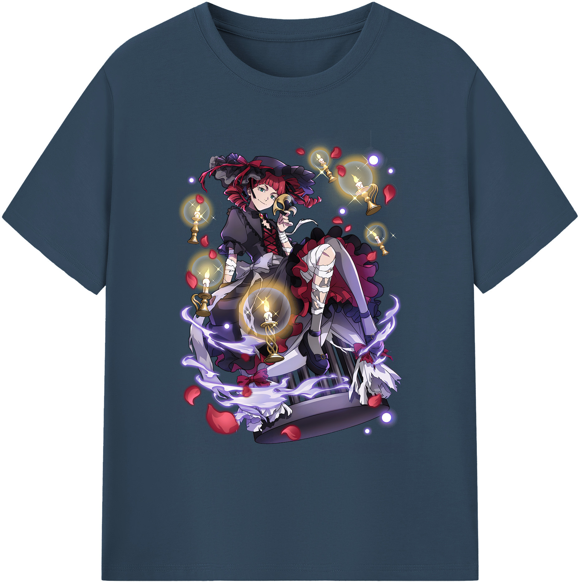 （画像用） 文豪ストレイドッグス Bungo Stray Dogs 綿100％ メンズ半袖Tシャツ｜肌触りやわらか＆通気性