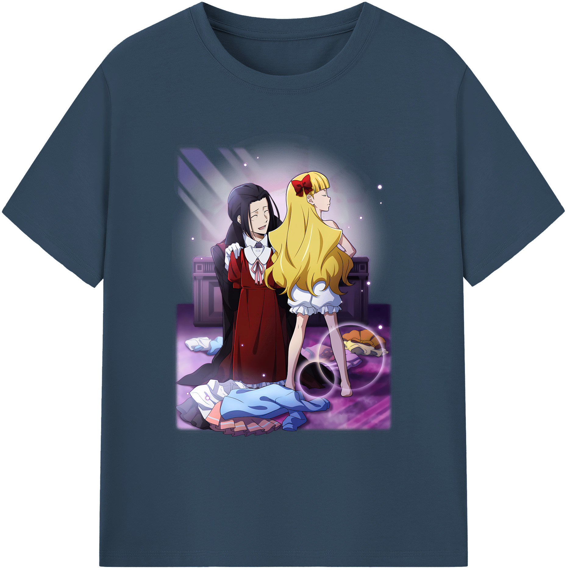 （画像用） 文豪ストレイドッグス Bungo Stray Dogs 綿100％ メンズ半袖Tシャツ｜肌触りやわらか＆通気性