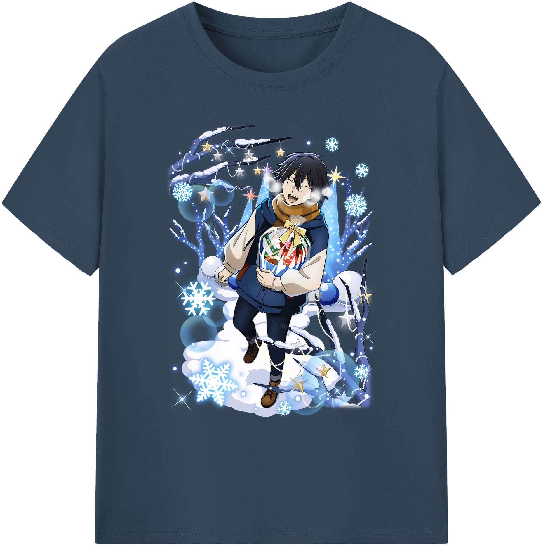 （画像用） 文豪ストレイドッグス Bungo Stray Dogs 綿100％ メンズ半袖Tシャツ｜肌触りやわらか＆通気性