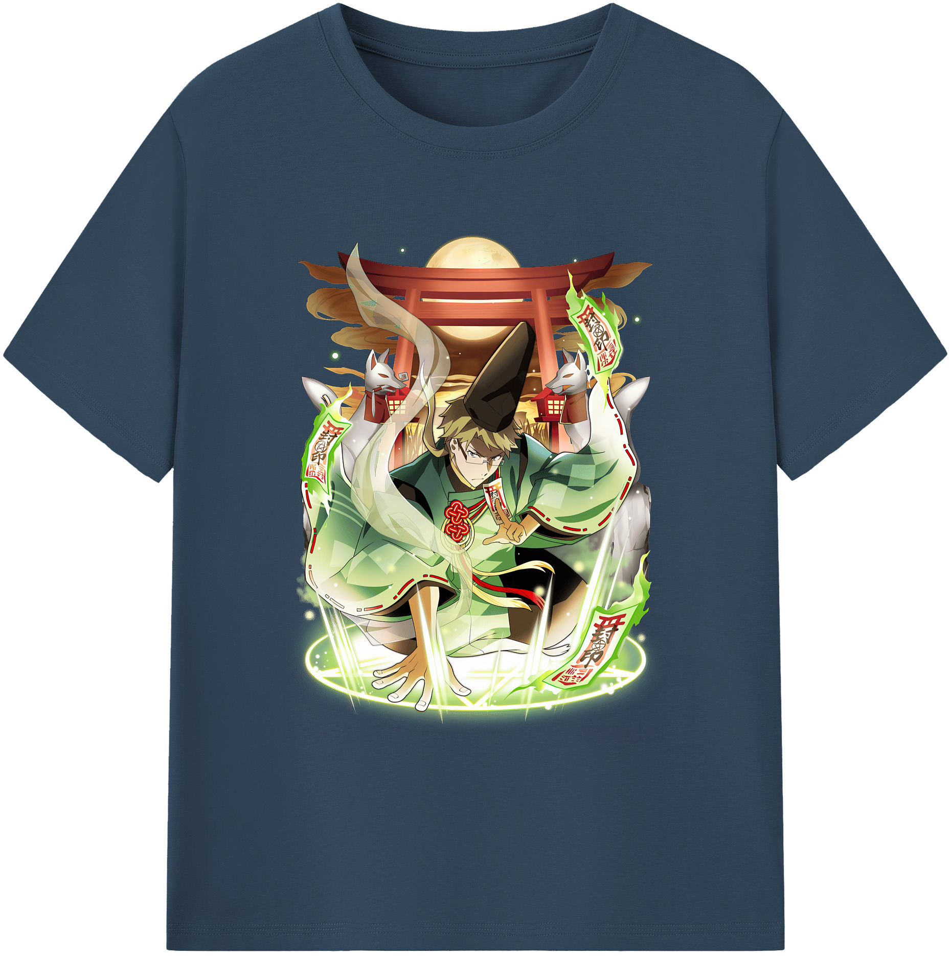 （画像用） 文豪ストレイドッグス Bungo Stray Dogs 綿100％ メンズ半袖Tシャツ｜肌触りやわらか＆通気性