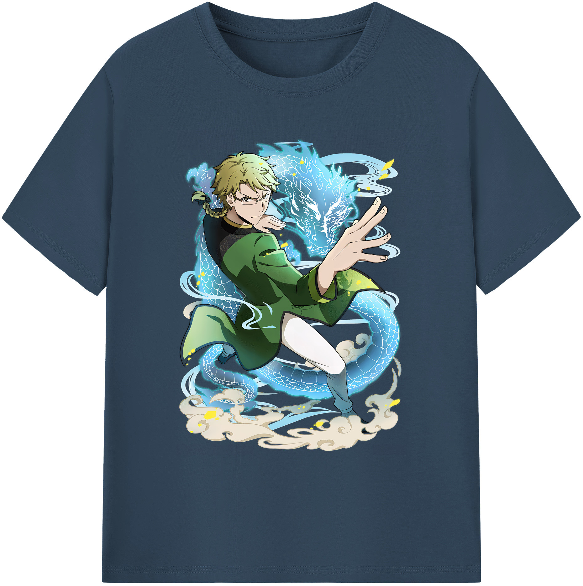 （画像用） 文豪ストレイドッグス Bungo Stray Dogs 綿100％ メンズ半袖Tシャツ｜肌触りやわらか＆通気性