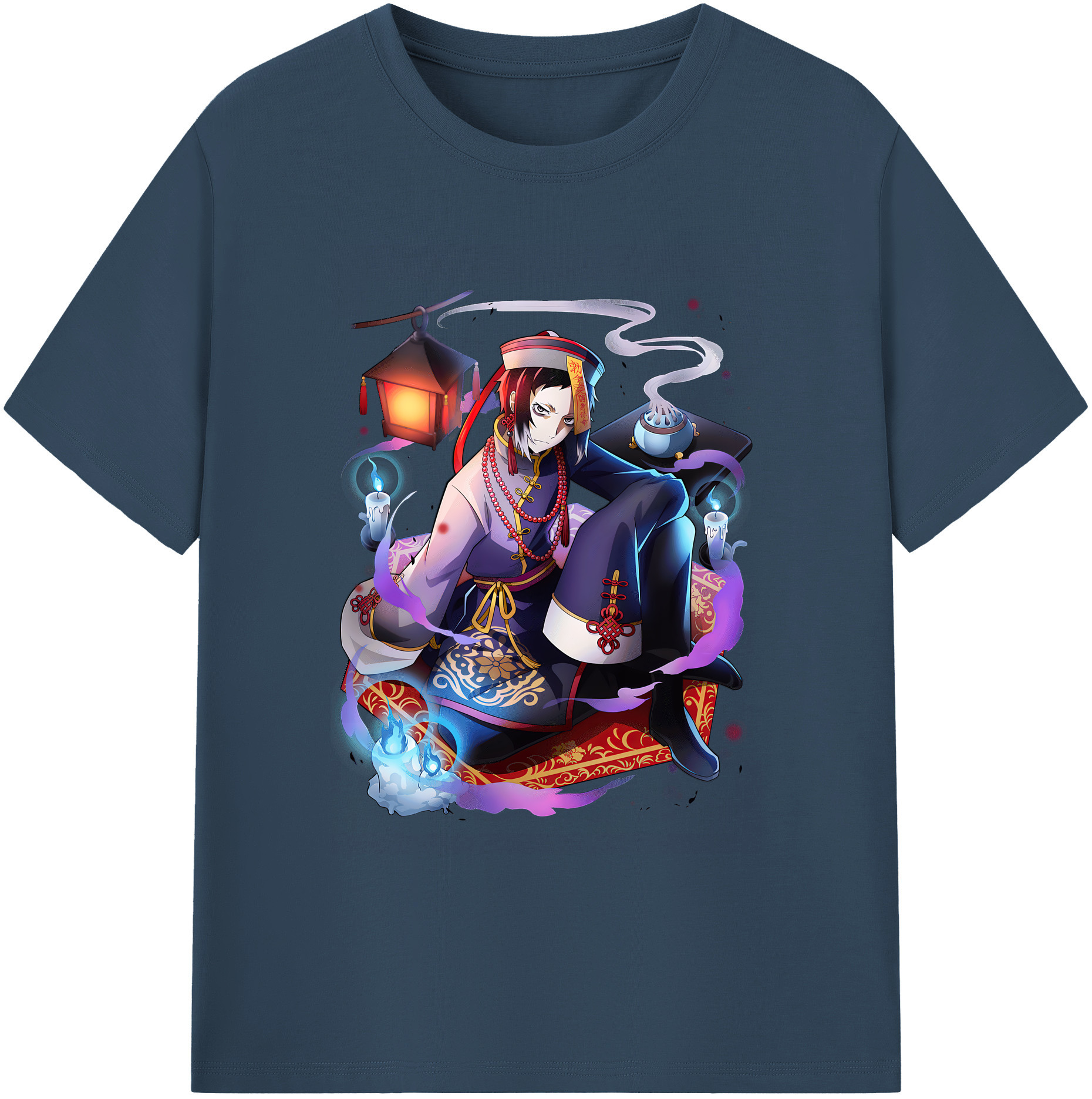 （画像用） 文豪ストレイドッグス Bungo Stray Dogs 綿100％ メンズ半袖Tシャツ｜肌触りやわらか＆通気性