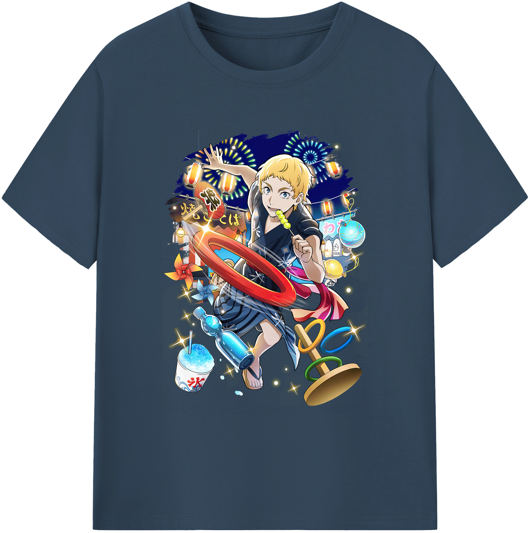 （画像用） 文豪ストレイドッグス Bungo Stray Dogs 綿100％ メンズ半袖Tシャツ｜肌触りやわらか＆通気性